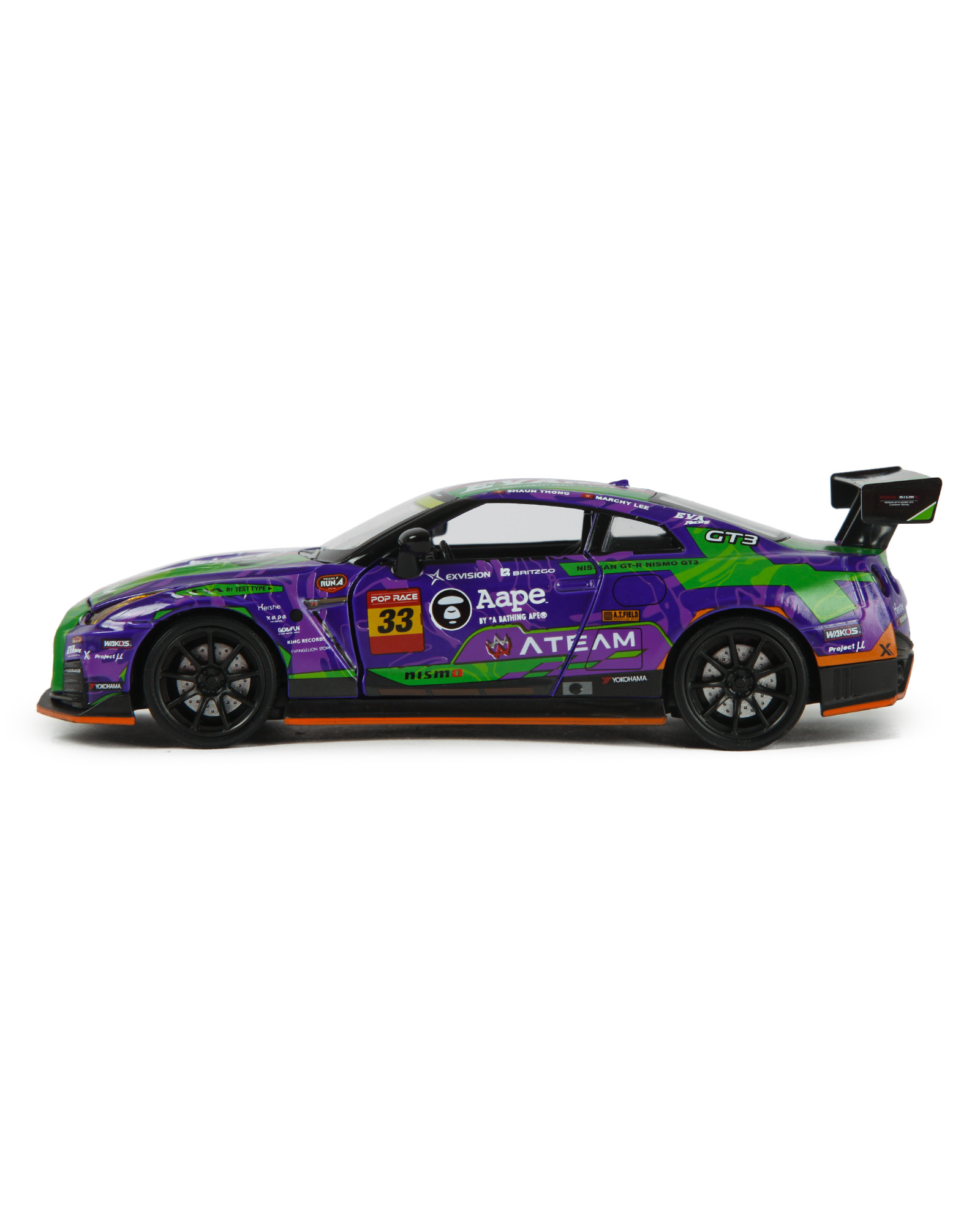 Автомобиль Mobicaro Nissan GT-R Niso EVA 1:32 664981(G) - фото 4