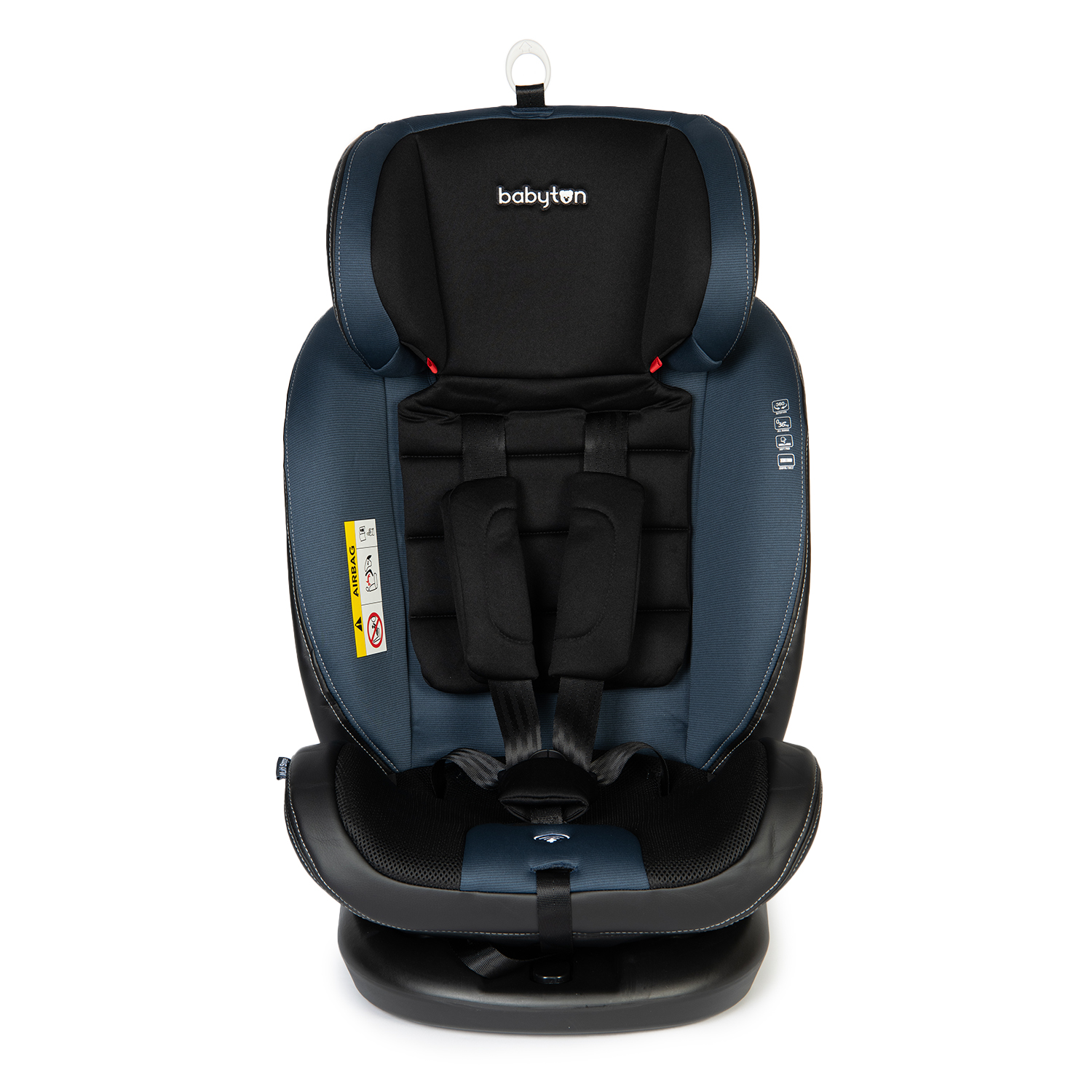 Автокресло Babyton Multi-Stage Black-Blue Isofix 0+/1/2/3 (0-36 кг) - фото 16