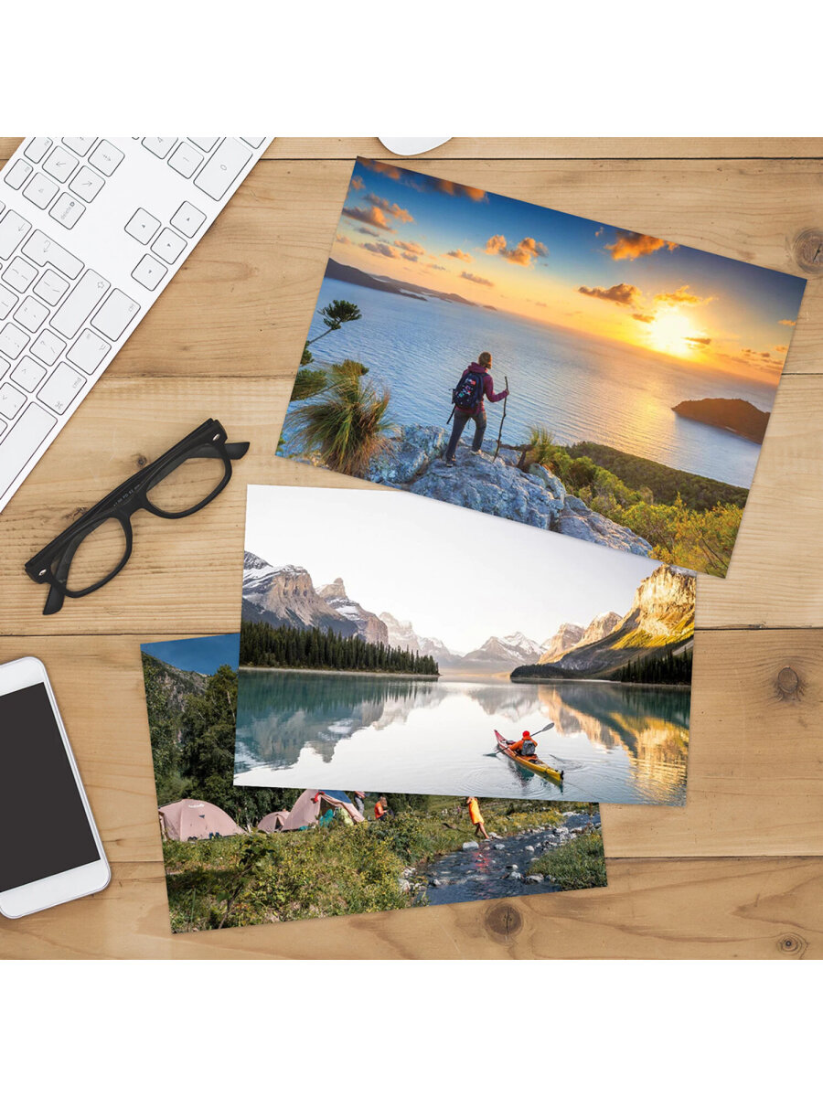 Фотобумага Brauberg матовая А4 набор 50 листов двусторонняя - фото 9