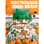 Изображение товара Комплект постельного белья Ночь Нежна Чебурашка полутораспальный 3 предм.