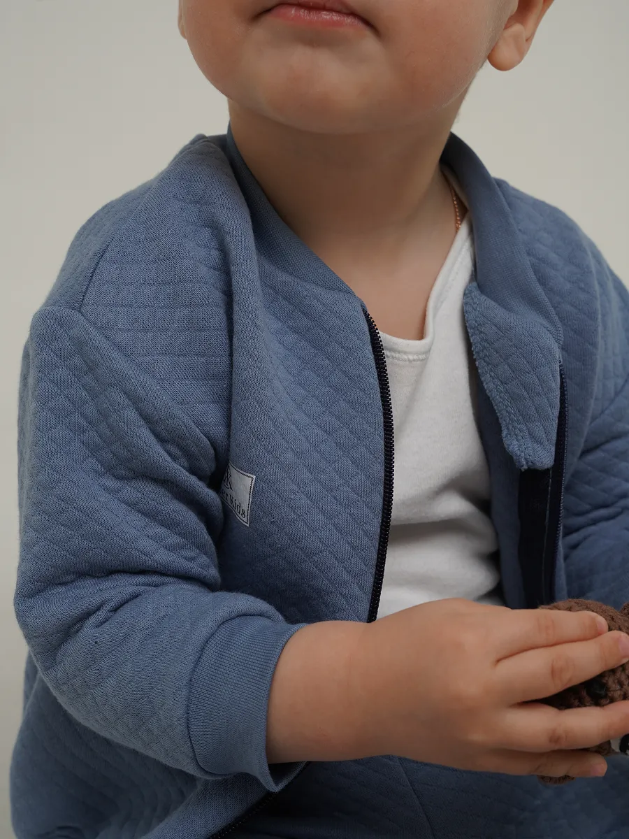 Костюм Супер Пупс мод4н/сероголубой - фото 13