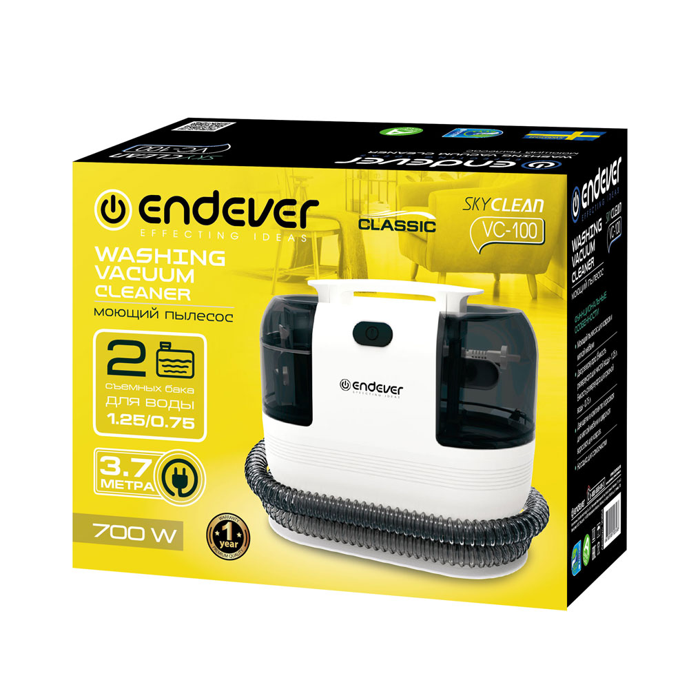Моющий пылесос ENDEVER SkyClean VC-100 - фото 18