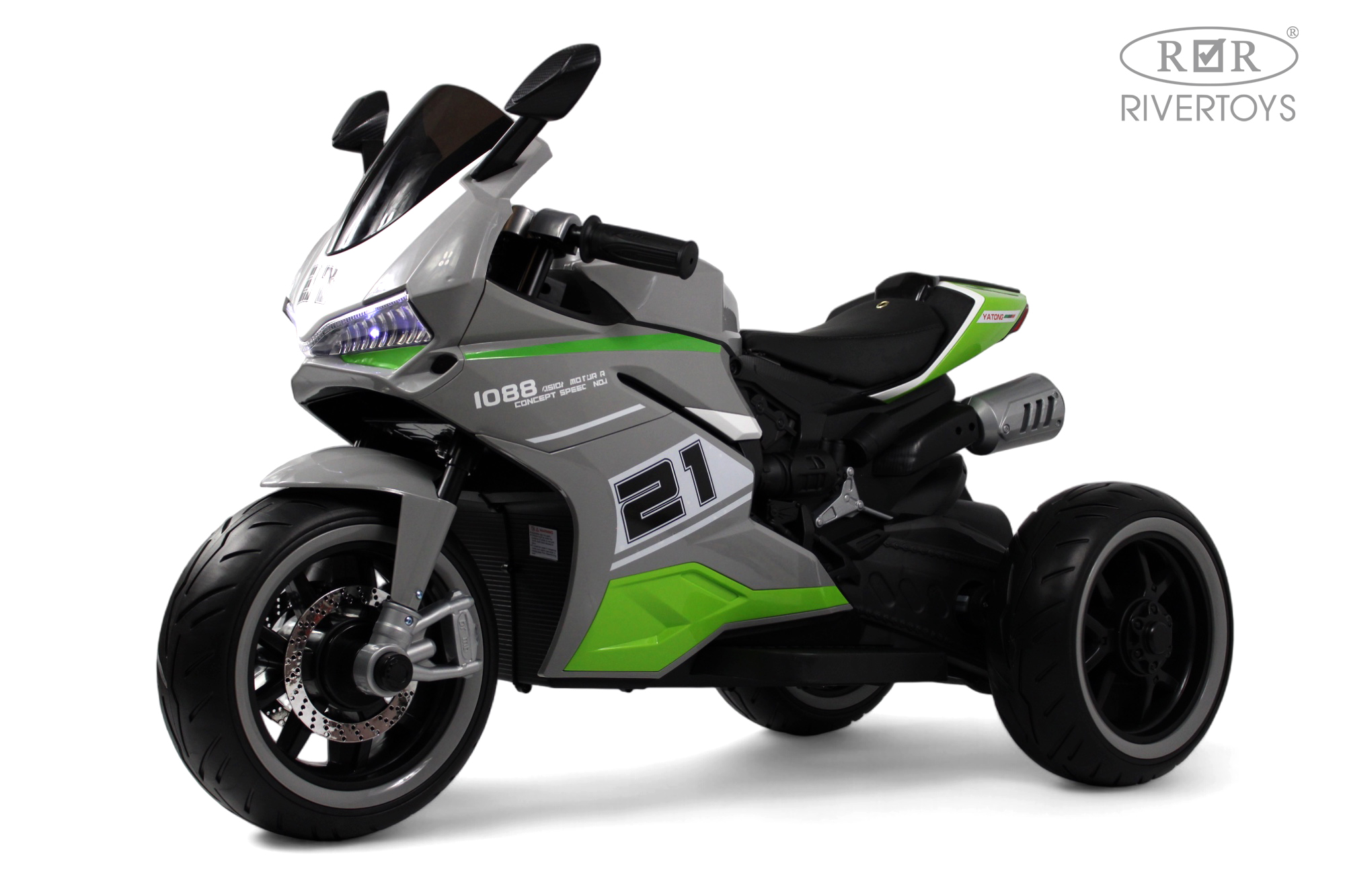 Электромобиль RIVERTOYS C005MC-GREY - фото 1