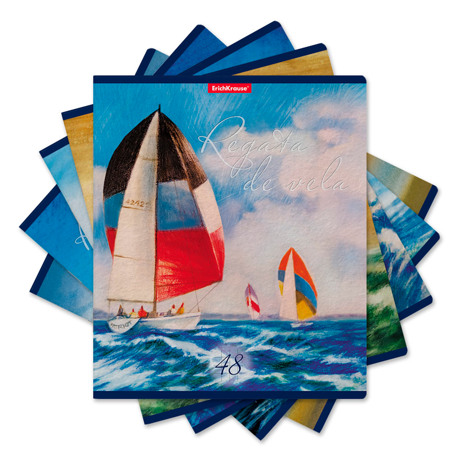 Общая тетрадь ErichKrause клетка 48 лист. - фото 2