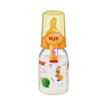 Бутылочка Nuk 110 мл в ассортименте