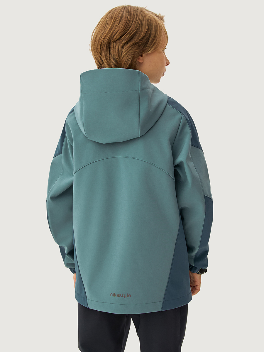 Ветровка NIKASTYLE 4л15526 мох/деним - фото 3