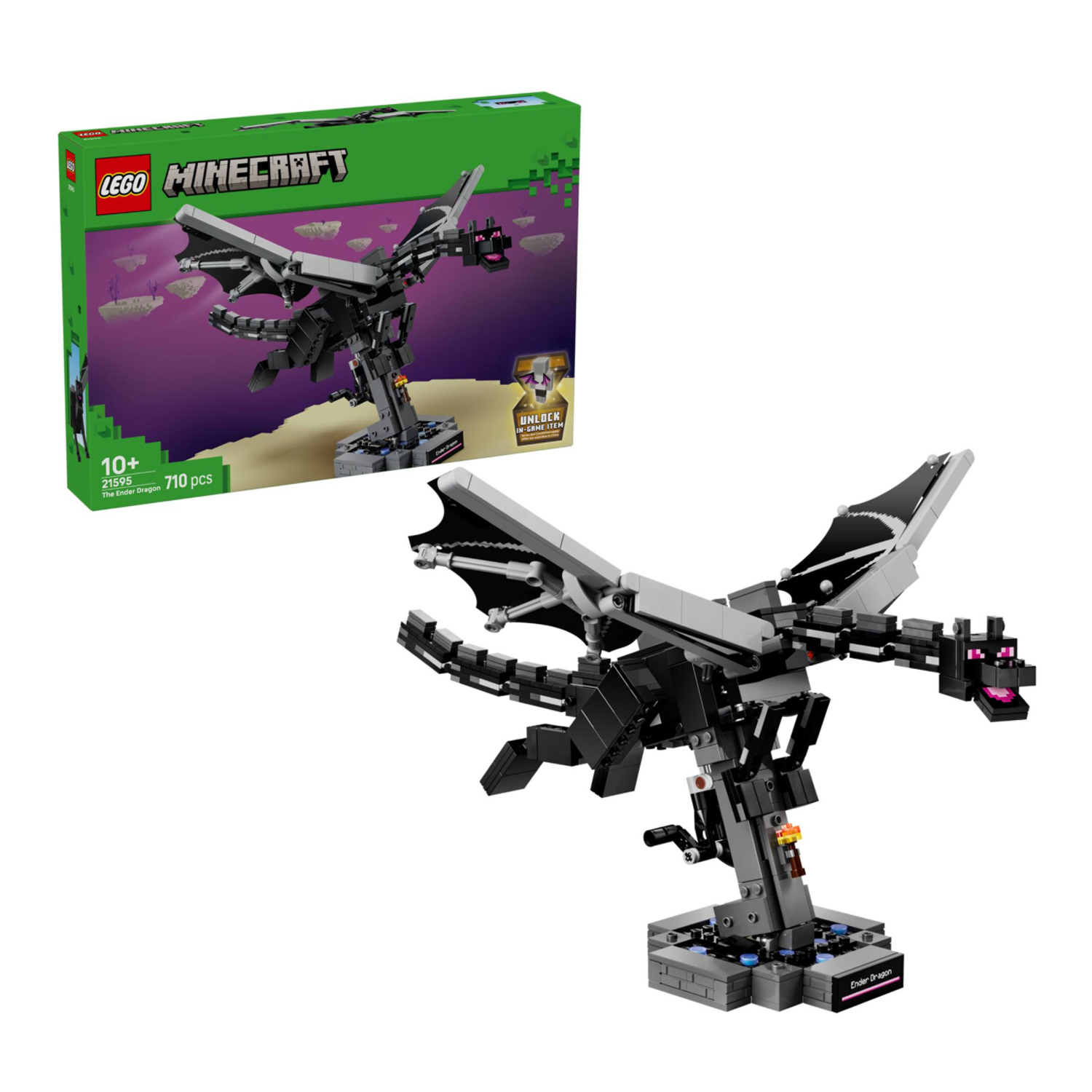Конструктор LEGO Minecraft Эндер дракон 710 дет. - фото 1