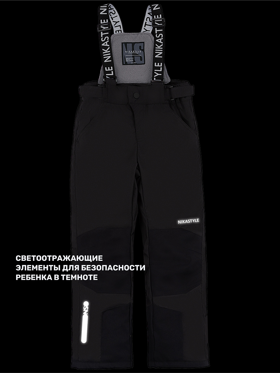Брюки NIKASTYLE 2з4724 черный - фото 9