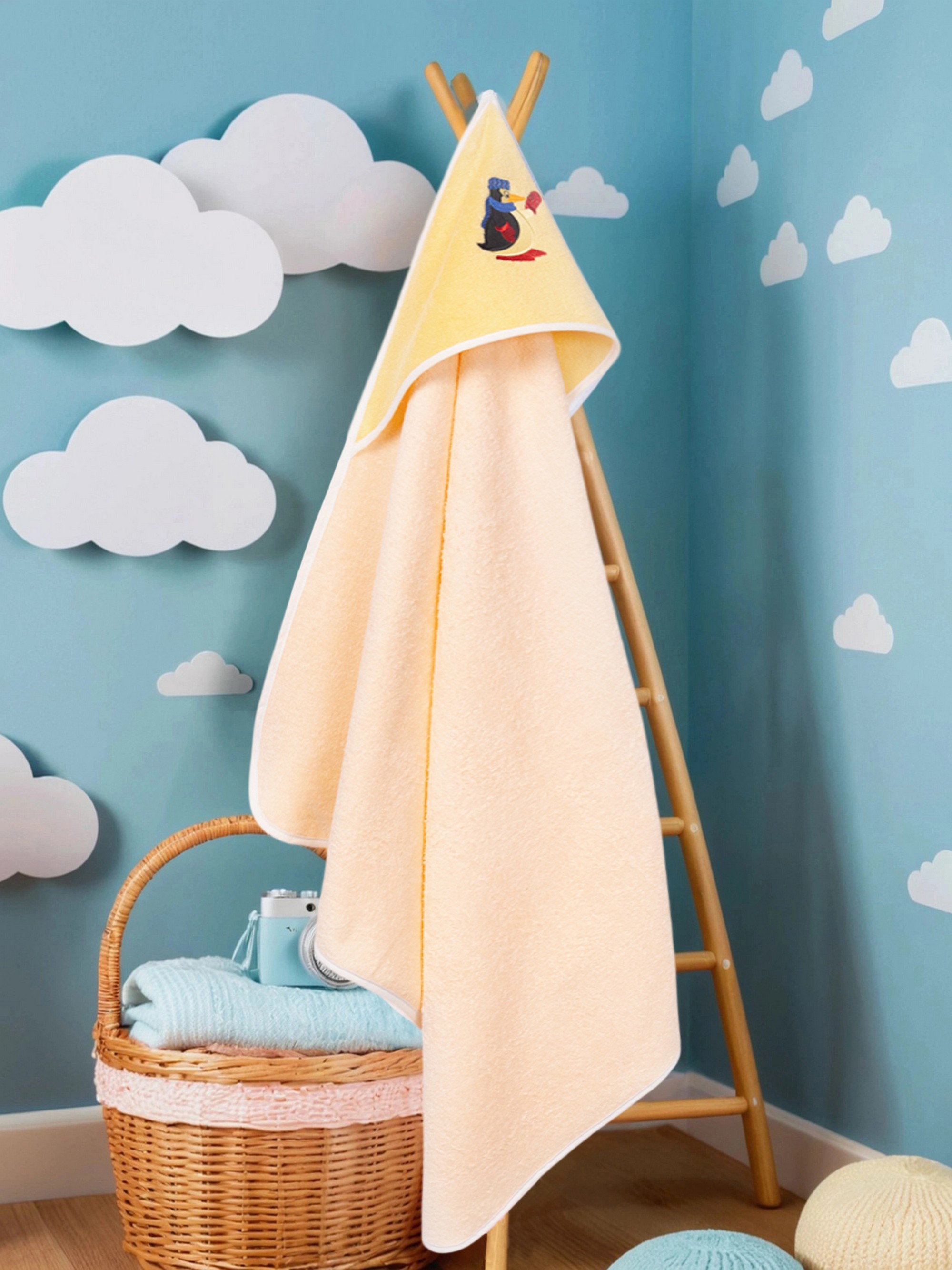 Полотенце уголок Wellness Малыш-23/35_П 80 x 100 см 1 шт. - фото 1