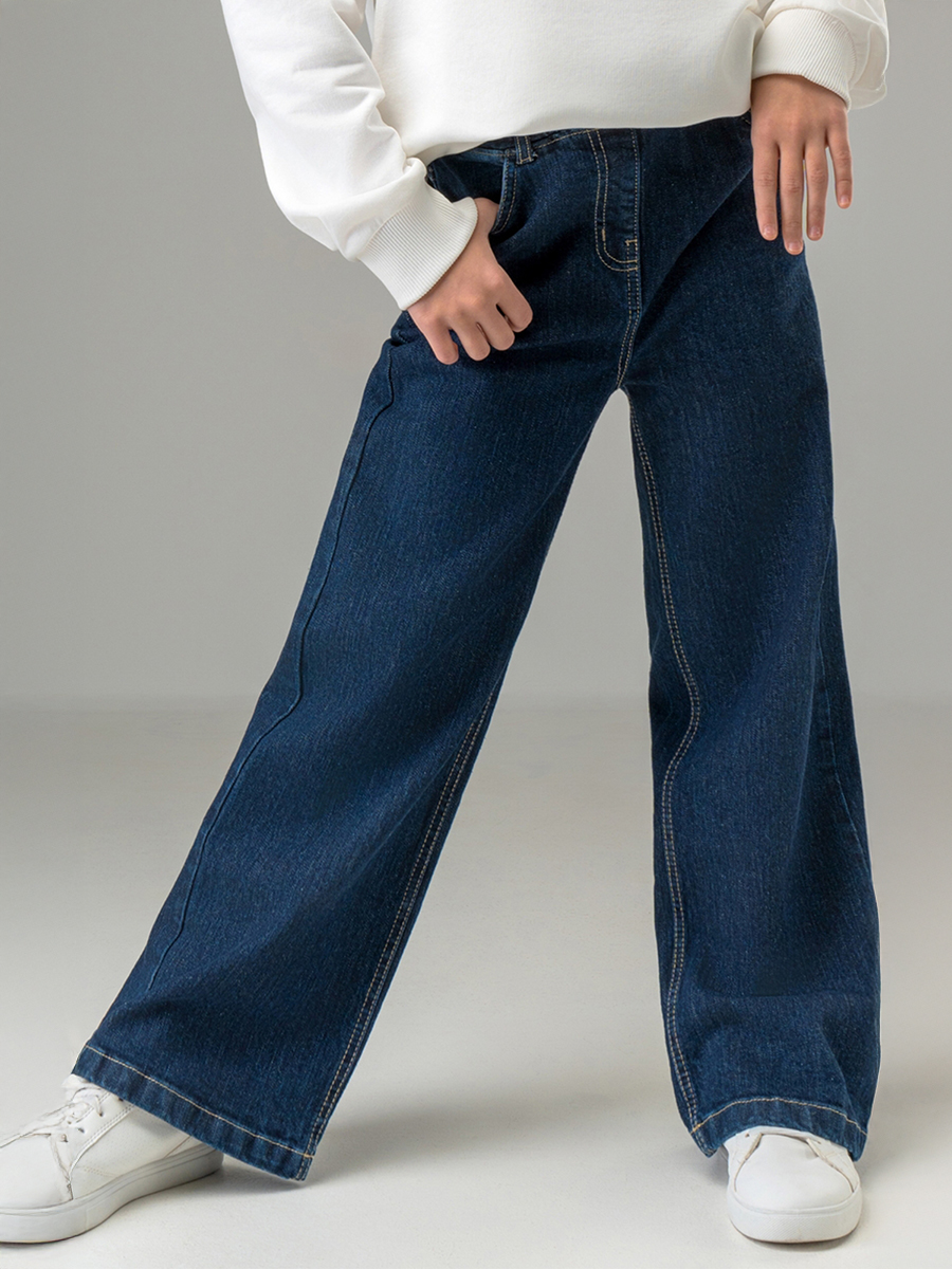 Джинсы HappyFox HF00811т.синий - фото 14