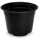 Набор горшков ГазонCity Color черный 10.5*8см 10шт
