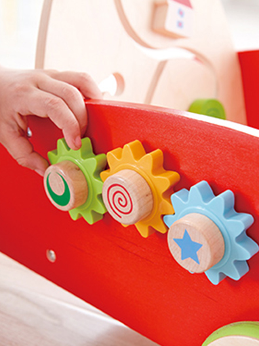 Ходунки Hape Волшебные с ручкой красный - фото 7