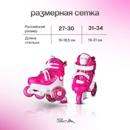 Роликовые коньки Saimaa 31-34