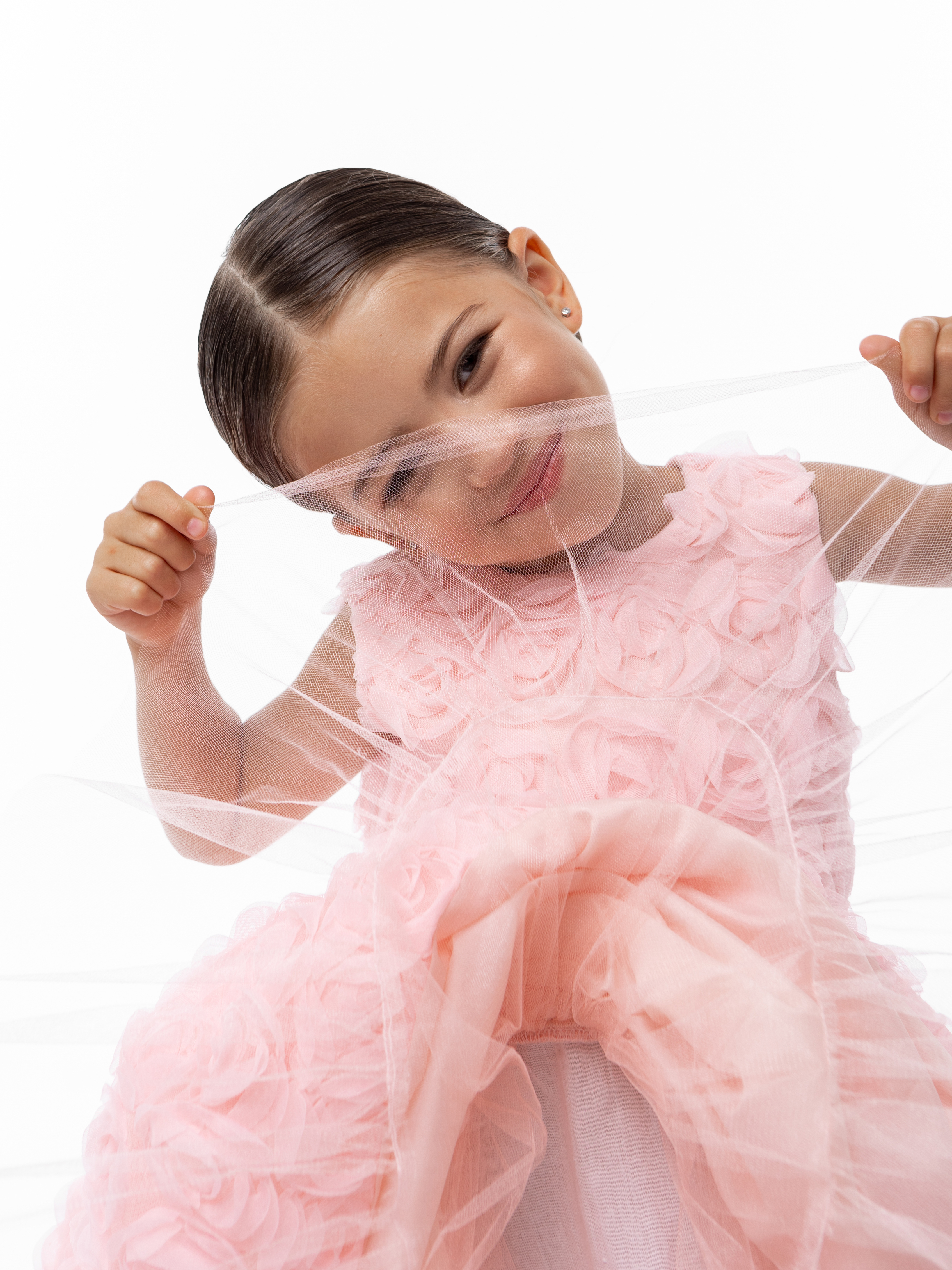 Платье LELUkids LD0121_флер_розовый - фото 8