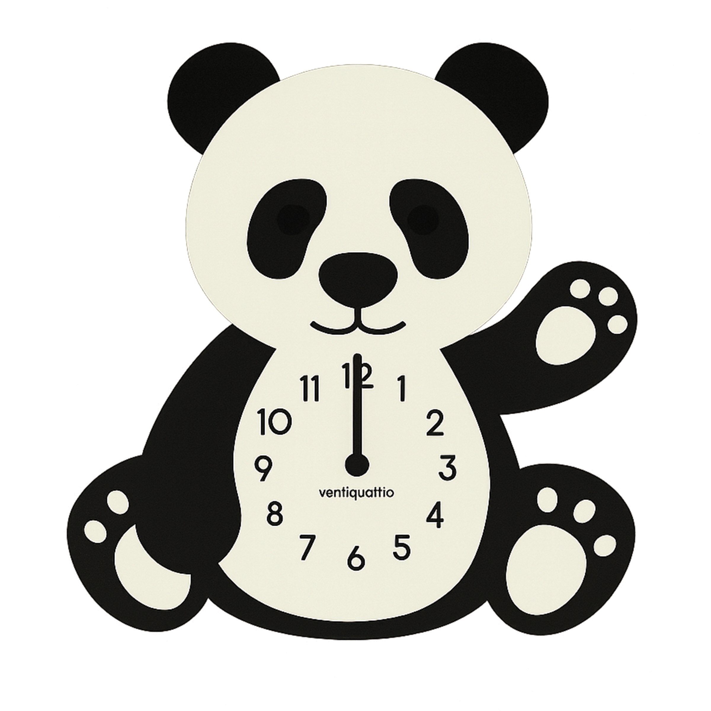 Часы 1TOY настенные Панда D 335 мм - фото 2