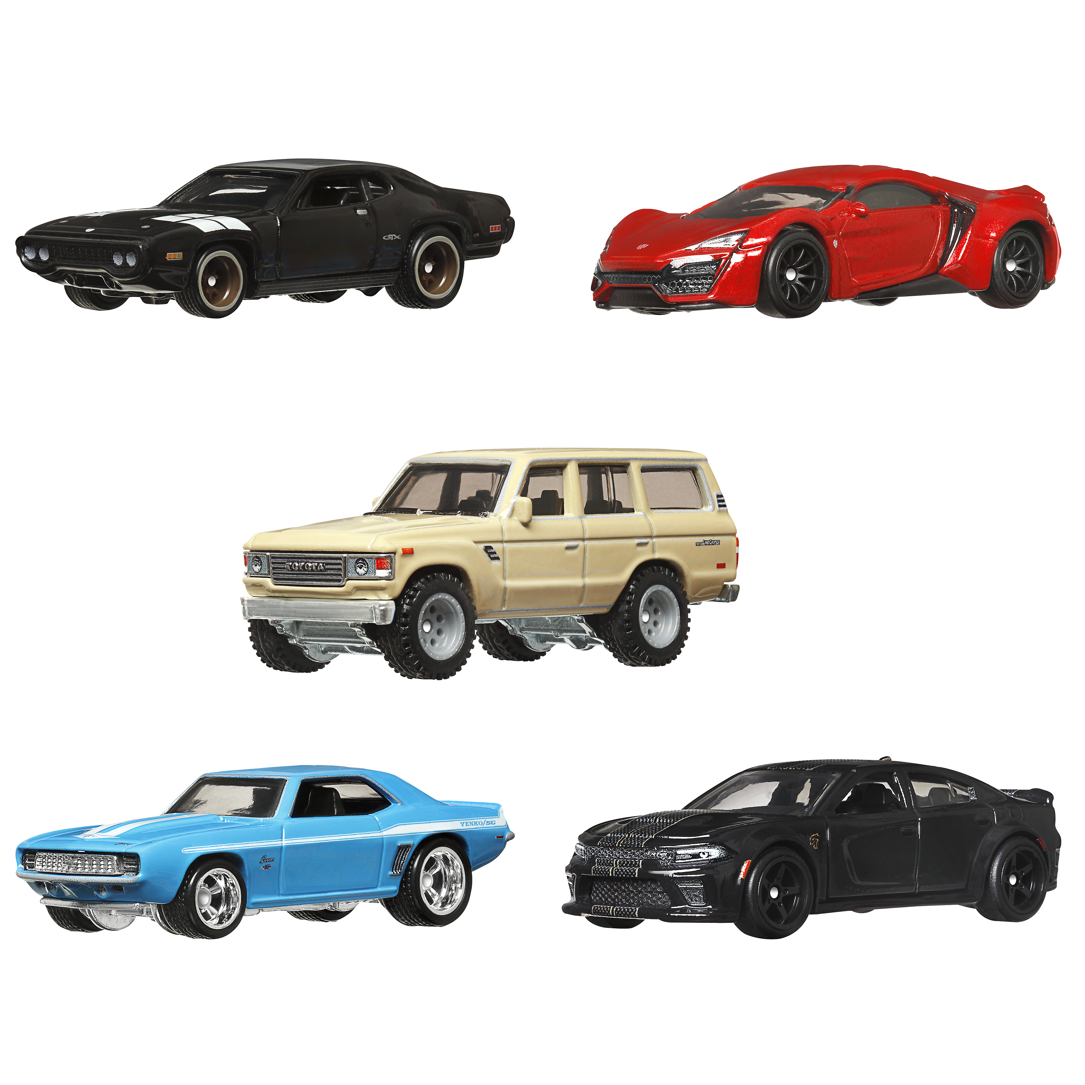 Дополнительная секция Hot Wheels Форсаж в ассортименте HNW46 - фото 12