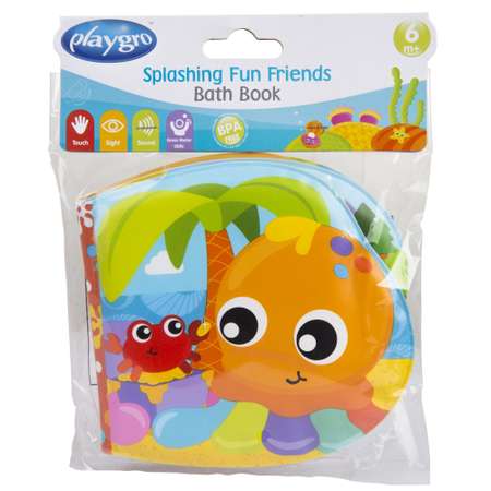 Игрушка для ванной Playgro Книжка-пищалка 0186965