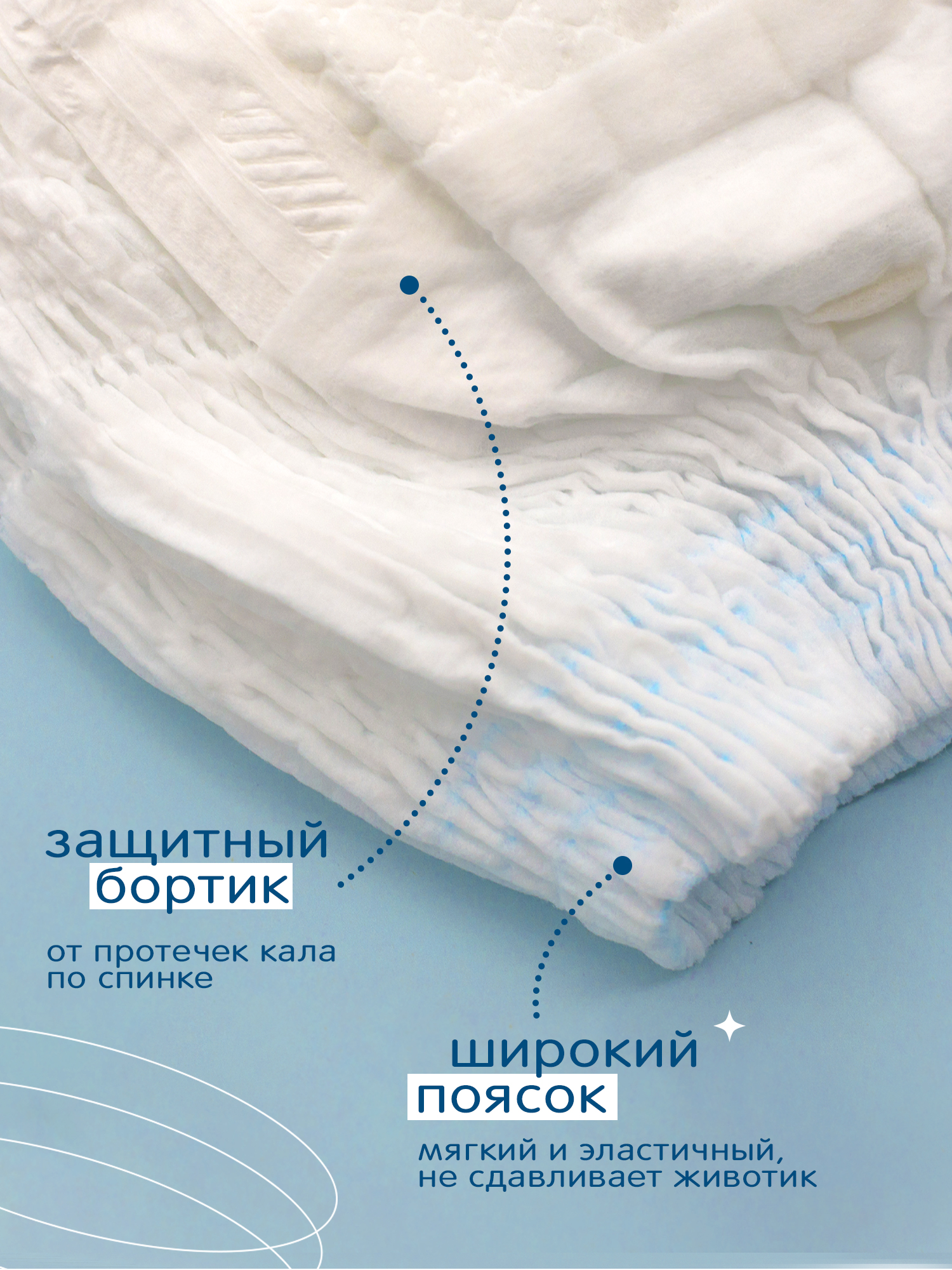 Трусики Joonies Marshmallow M (6-11 кг) 54 шт. - фото 4