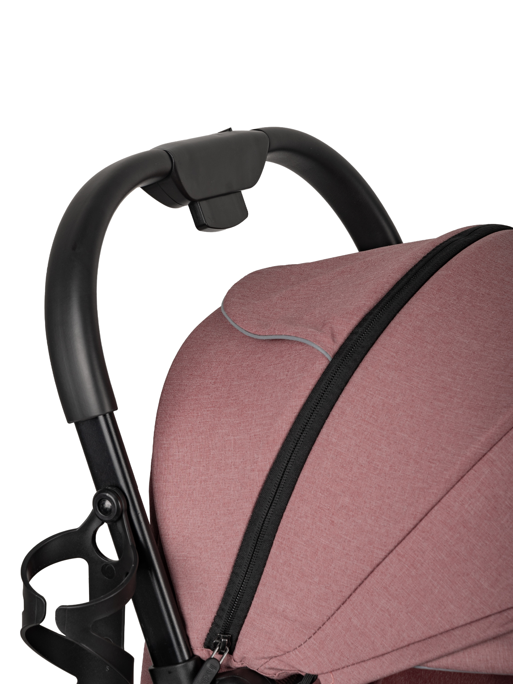 Коляска прогулочная Indigo Frost для путешествий розовый розовый - фото 21
