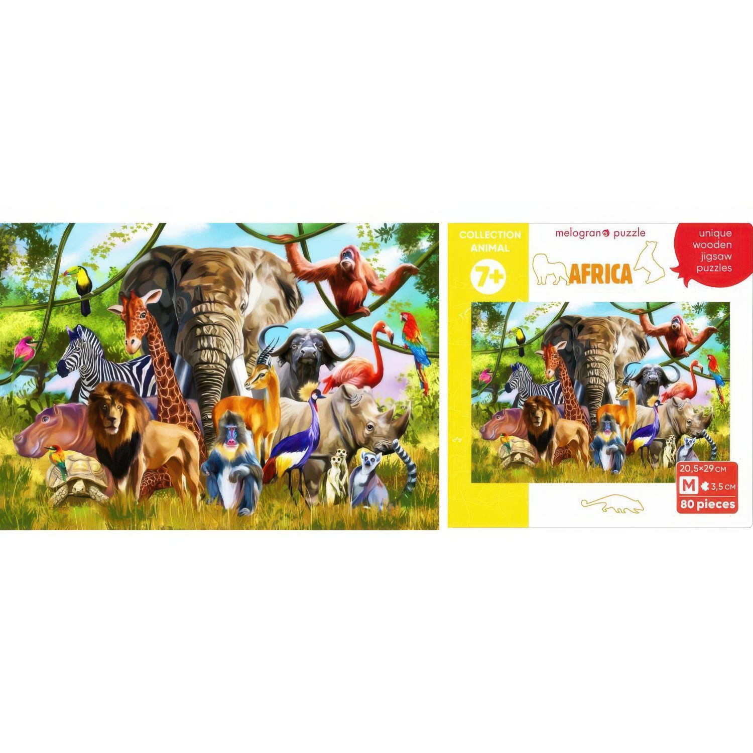 Пазл 1TOY деревянный - фото 10