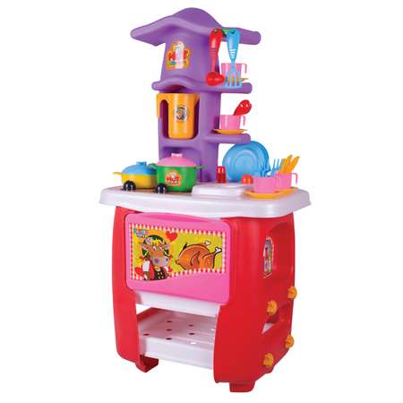 Игрушечная кухня Zarrin Toys с аксессуарами: 32 шт.