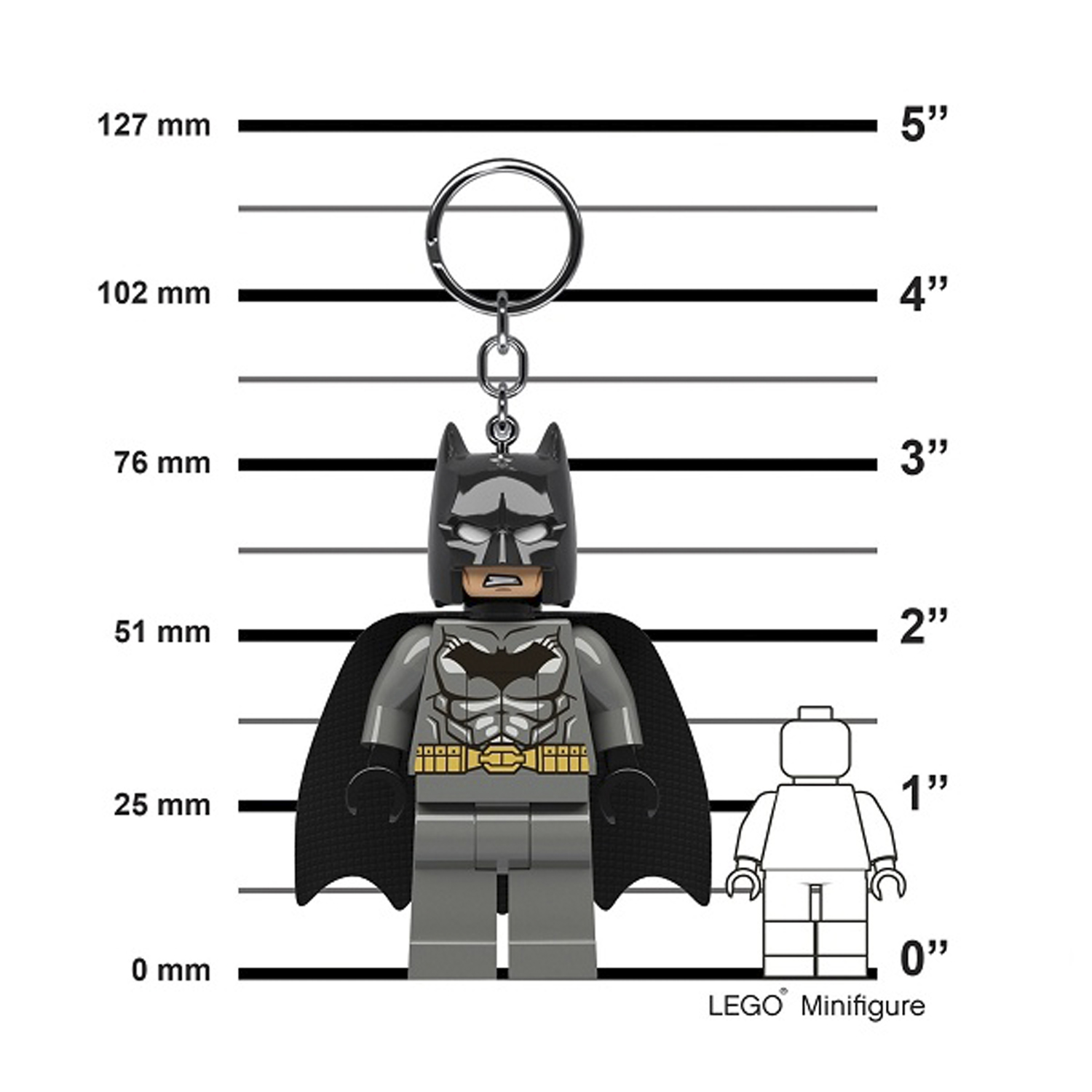 Брелок-фонарик LEGO Batman - фото 6