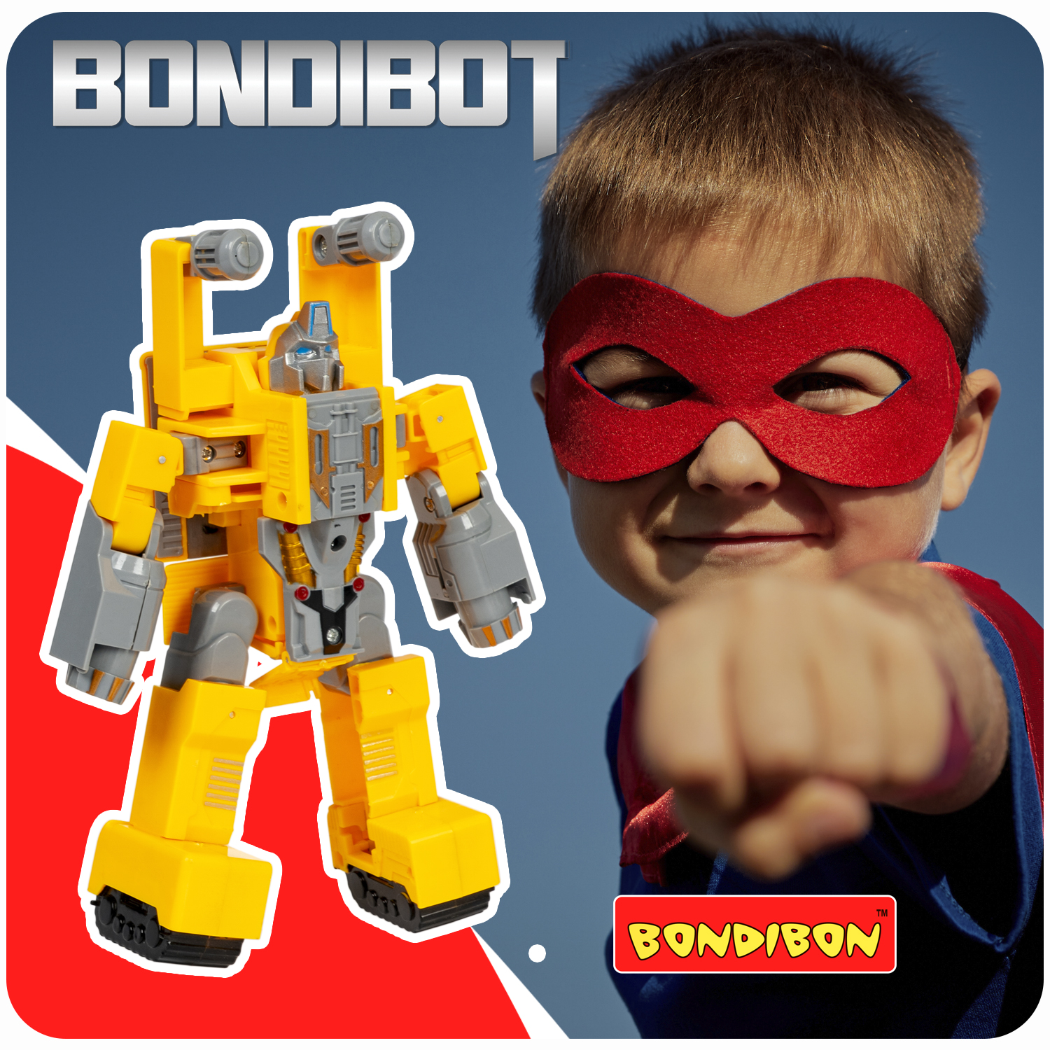Фигурка Bondibon трансформер Робот Техника 2в1 - фото 11