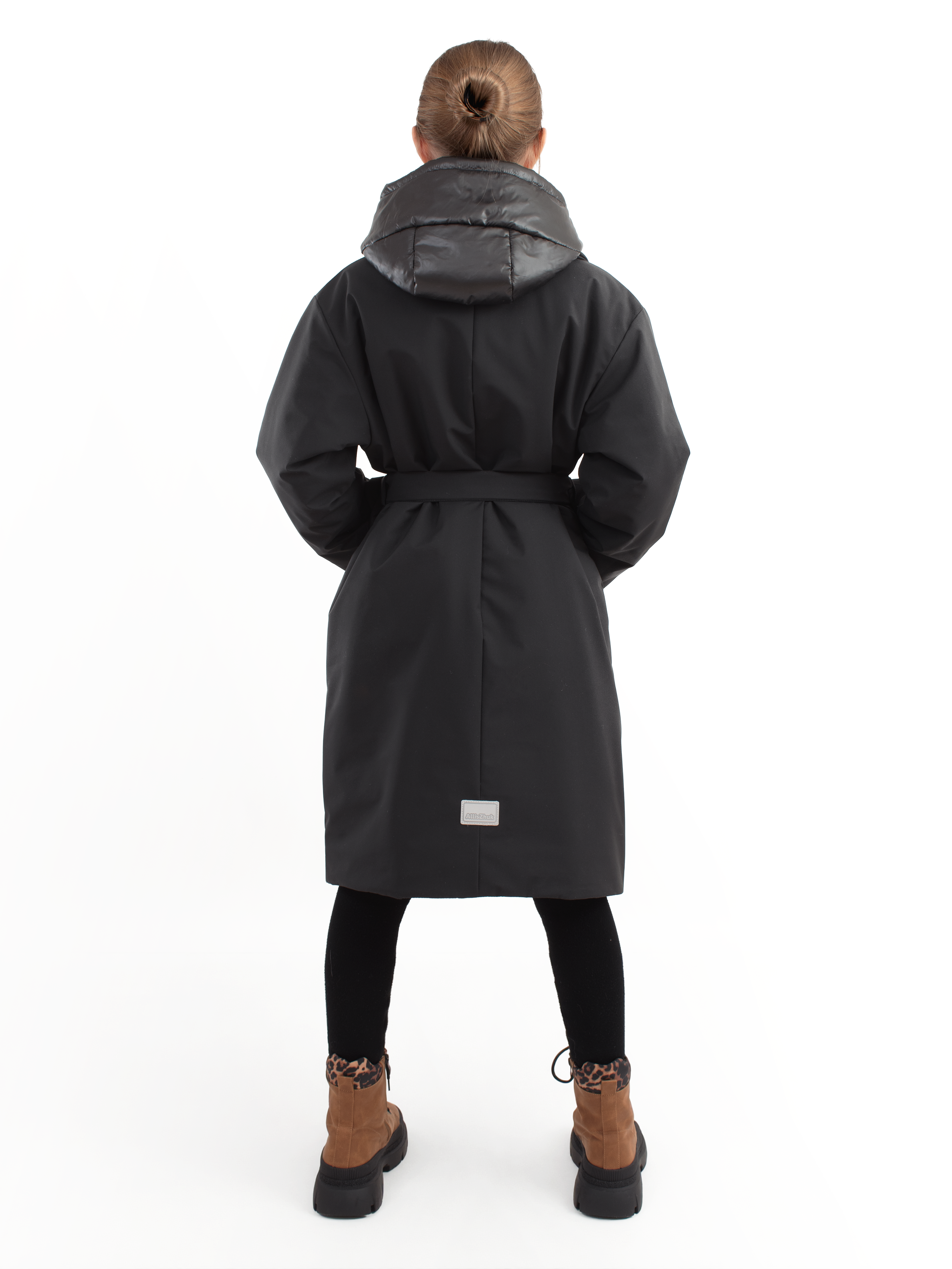 Пальто AllisZhuk 00_480/черный - фото 6