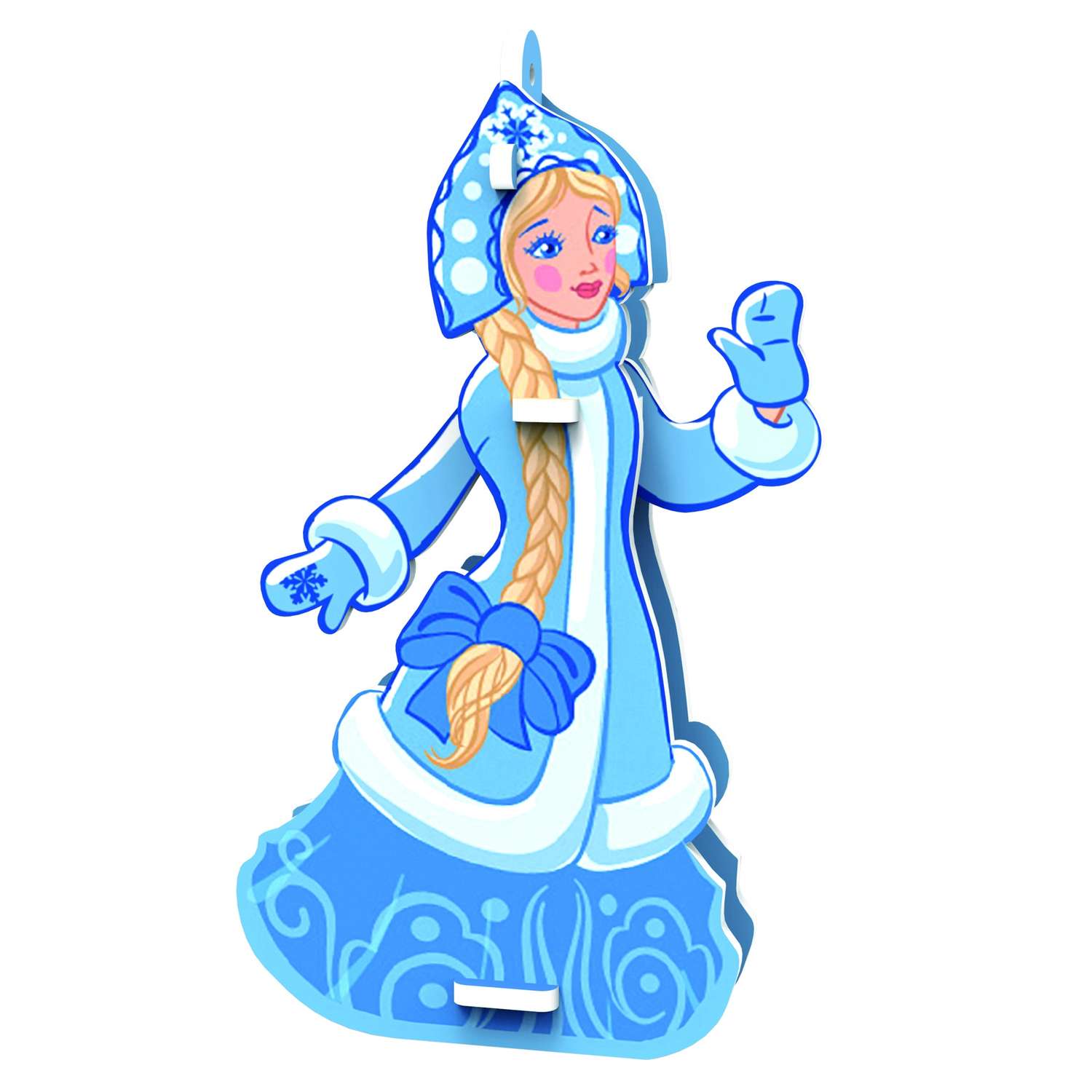 Пазл IQ 3D PUZZLE Новогоднее украшение 3D - фото 1