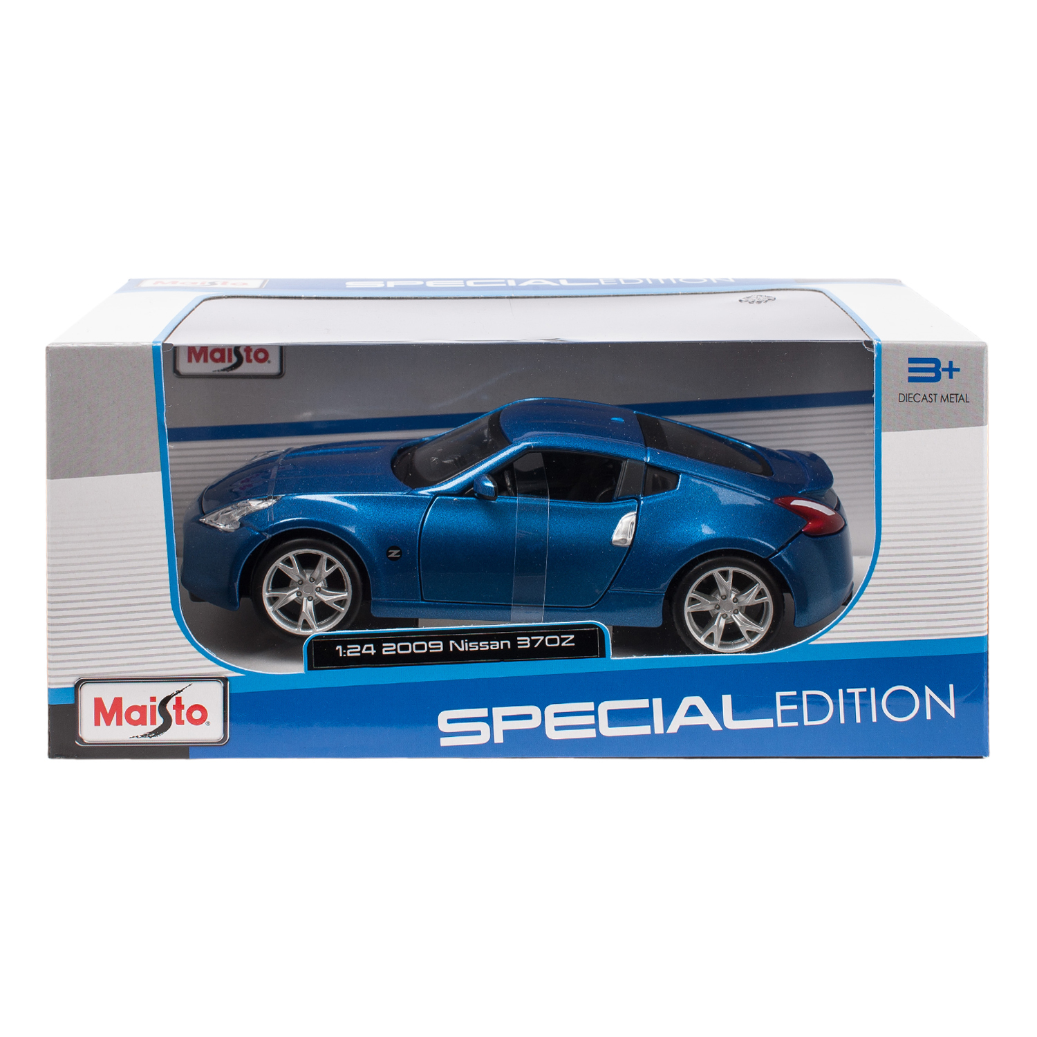 Автомобиль MAISTO Nissan 370Z 1:24 синий 31200_ - фото 5