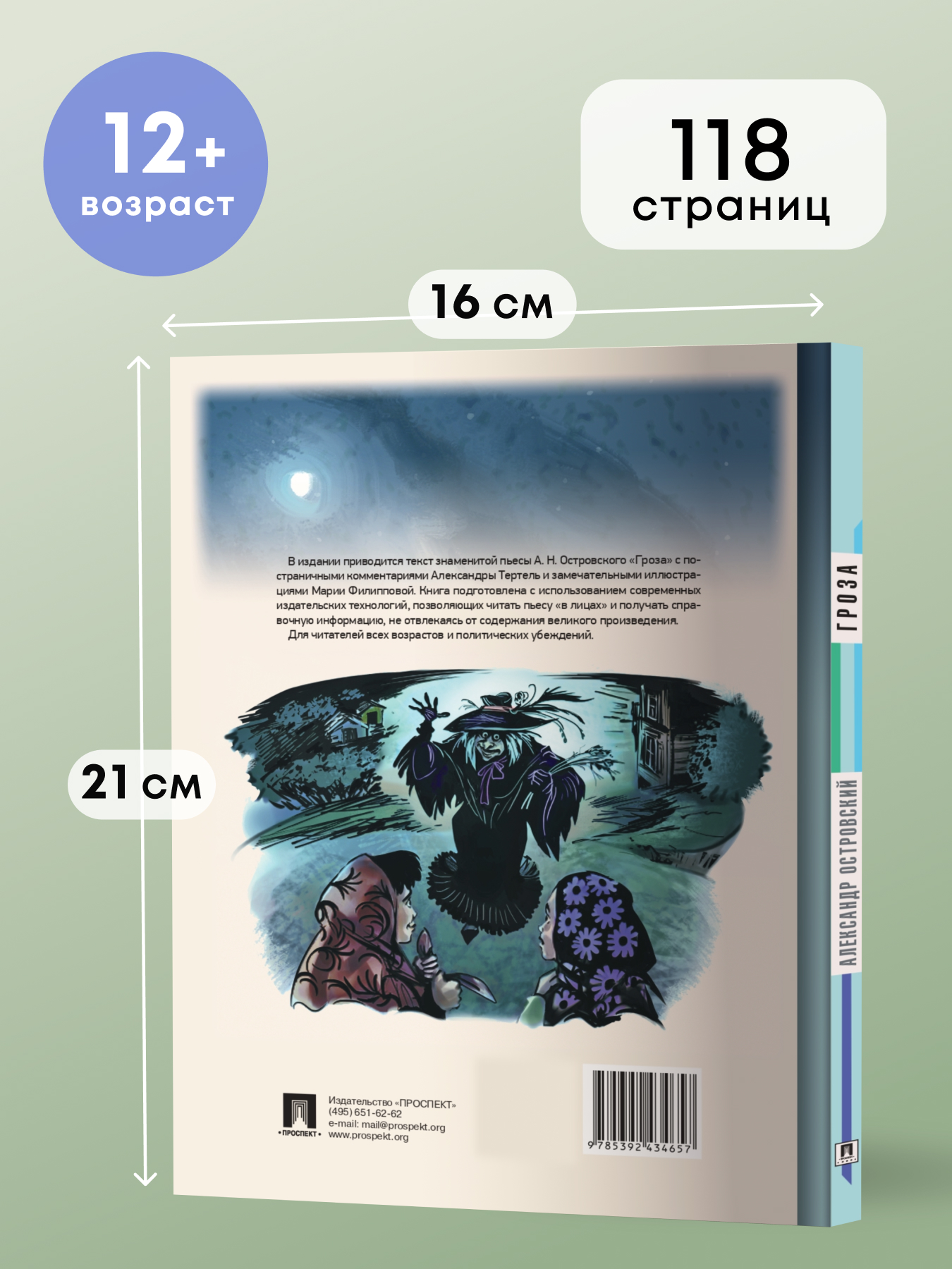 Книга Проспект Гроза А. Н. Островский. Школьная программа - фото 2