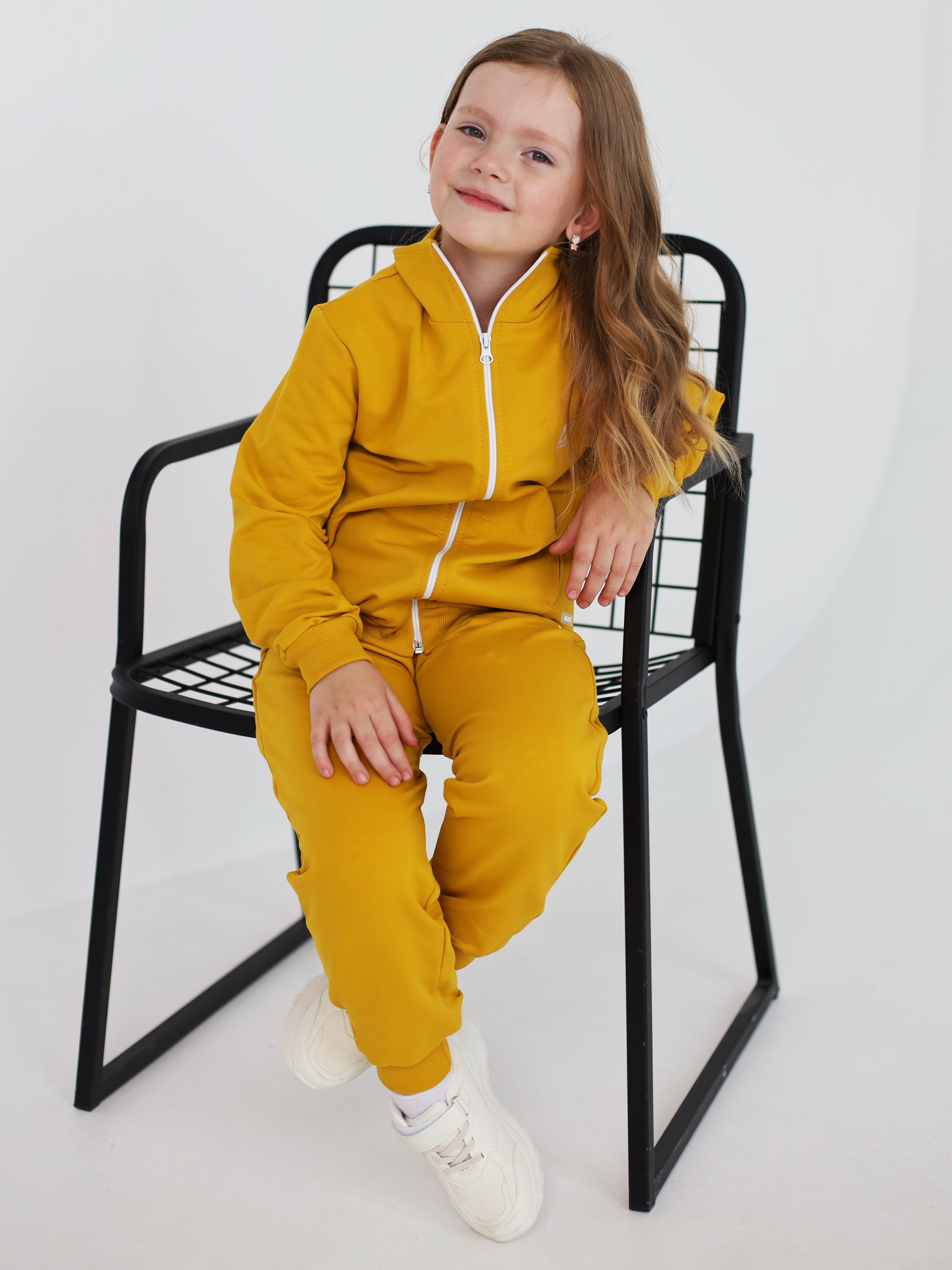 Костюм Агапэ 8015_горчичный - фото 5