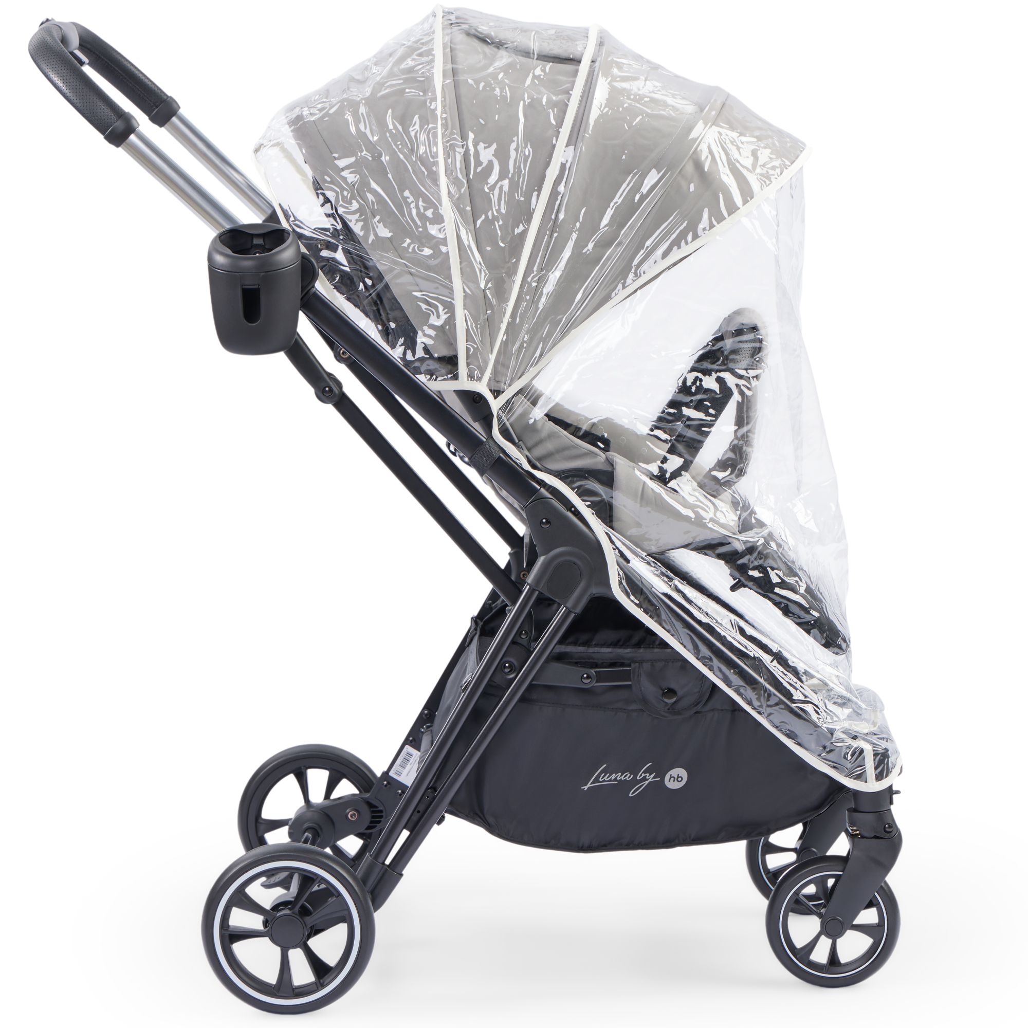Коляска прогулочная Happy Baby Luna серый - фото 22