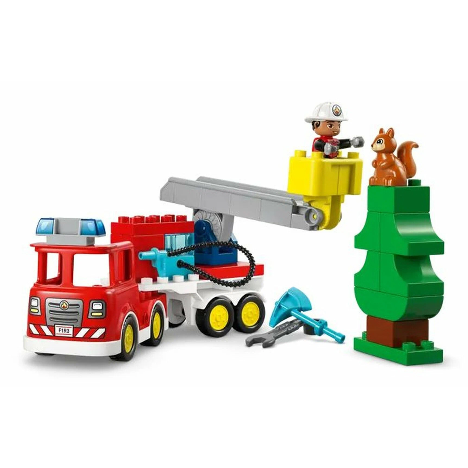 Конструктор LEGO DUPLO Пожарная машина 28 дет. - фото 6