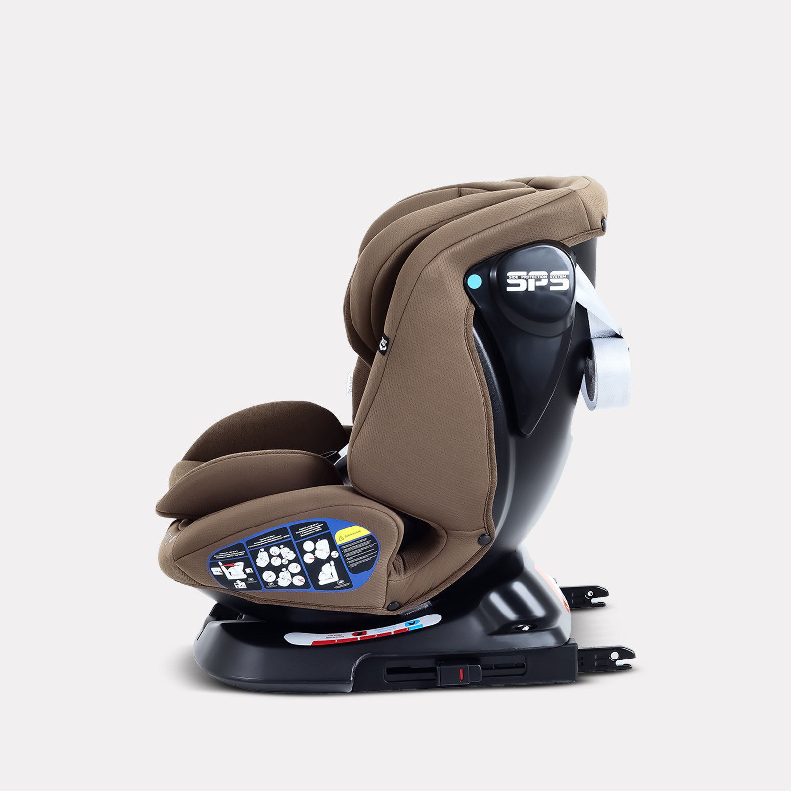 Автокресло Rant Nitro new isofix Isofix 0+/1/2/3 (0-36 кг) бежевый - фото 6