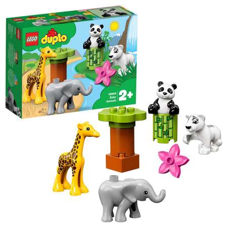 Конструктор LEGO DUPLO Детишки животных блочный