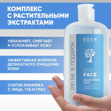 Мицеллярная вода EDEN 600 мл