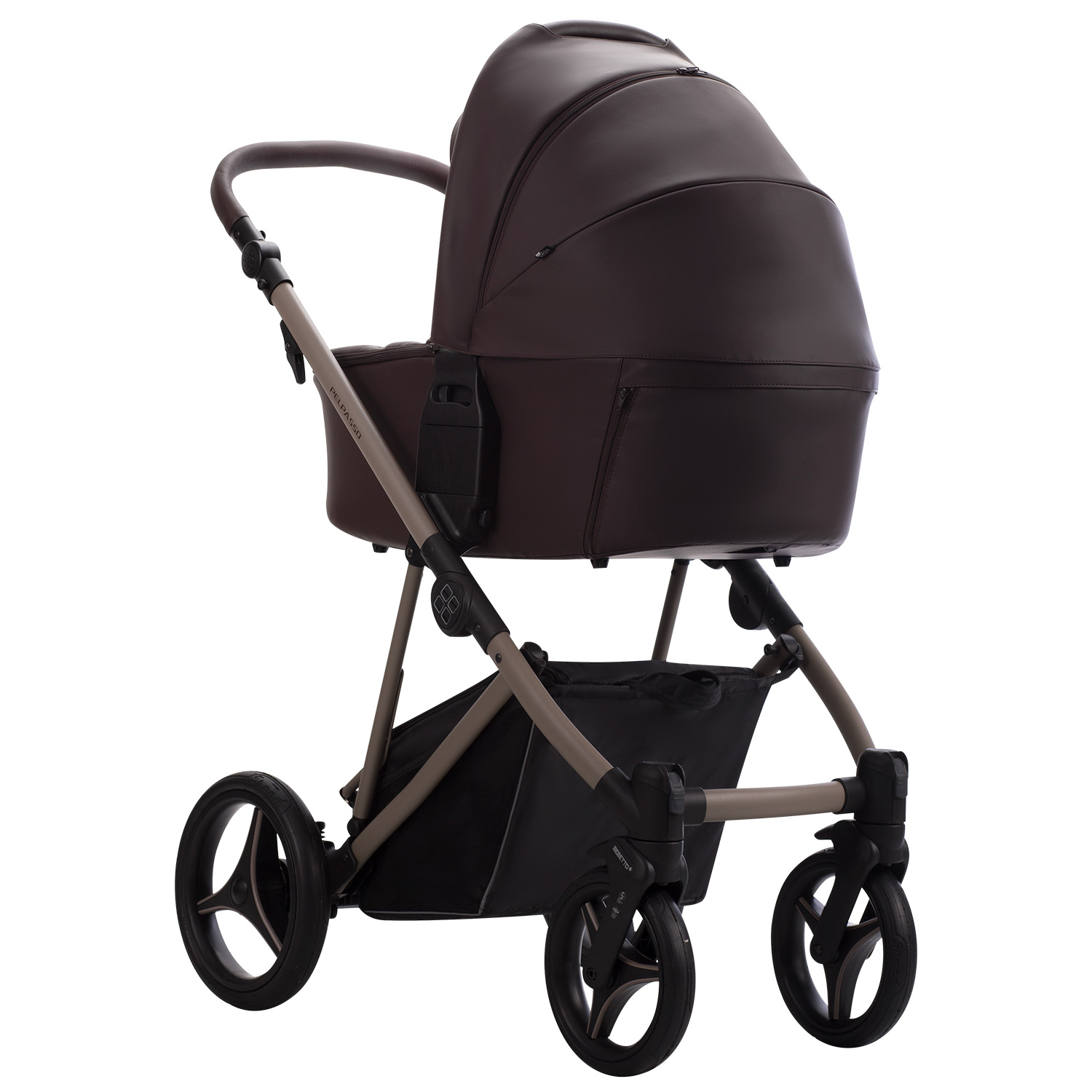 Коляска 2в1 Bebetto Pelpasso Pro 05 Kaszmir корич. - фото 3
