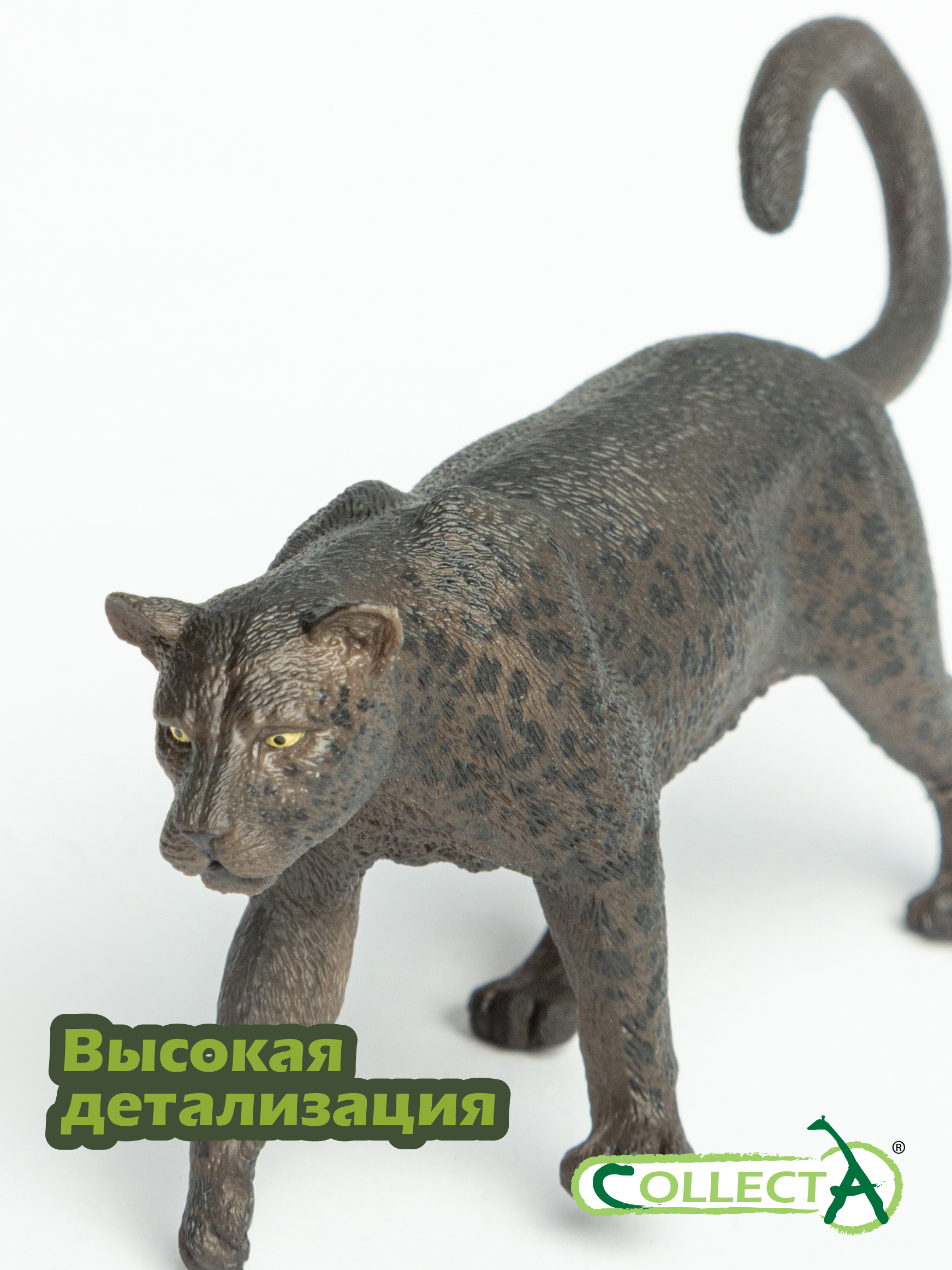 Фигурка Collecta Чёрный леопард - фото 3