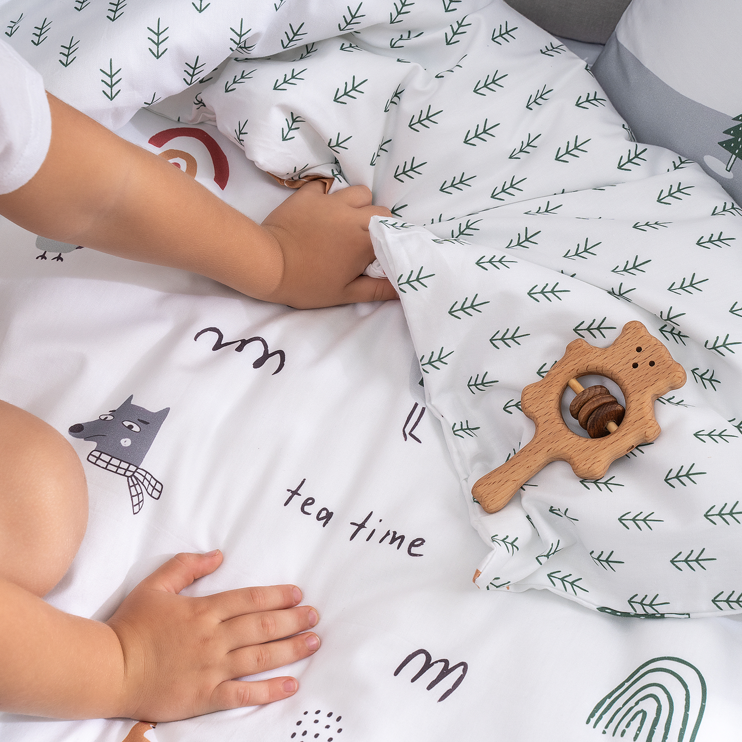 Комплект постельного белья 120х60 Perina Forest baby - фото 5