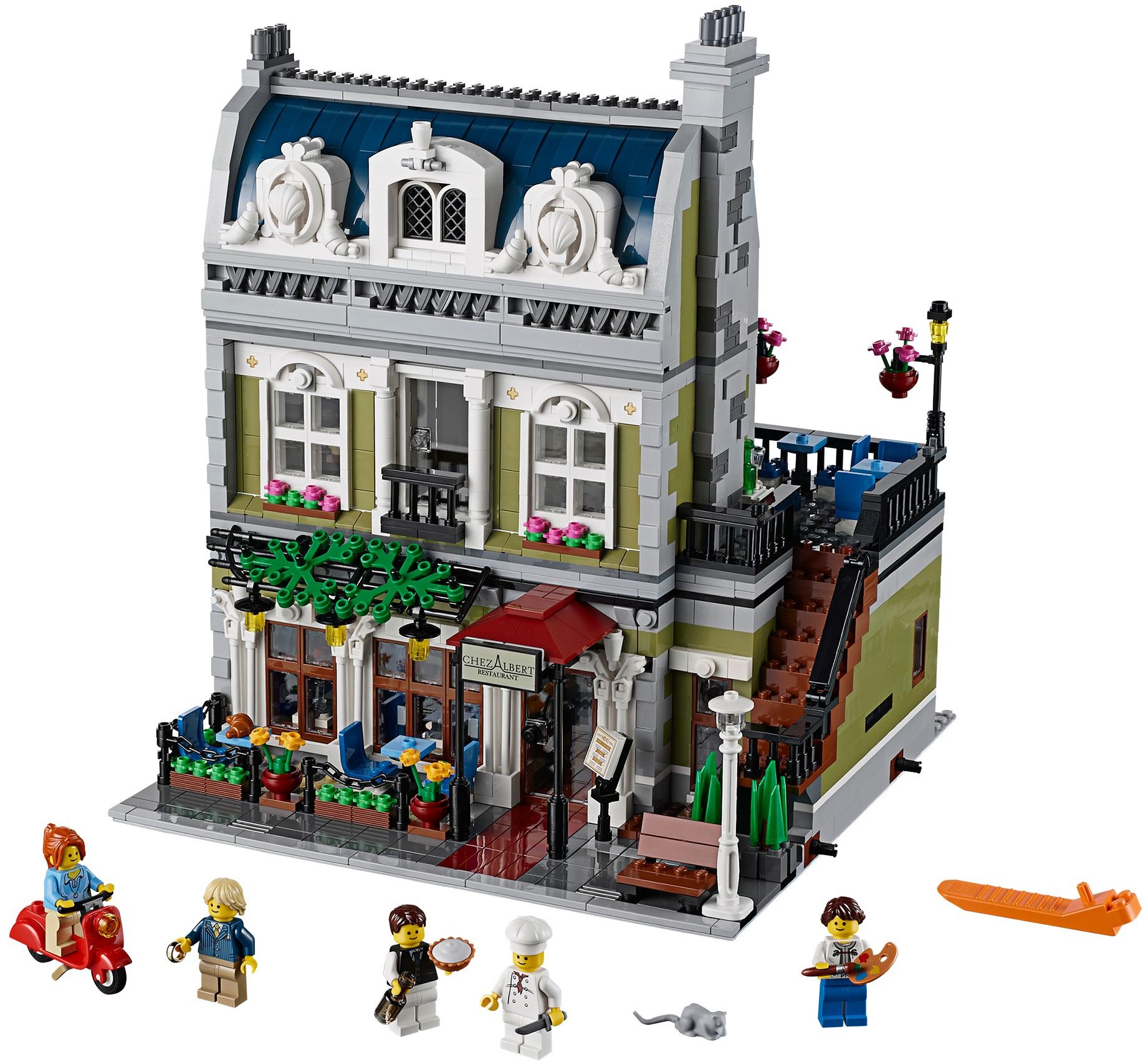 Конструктор LEGO Creator 10243 4002 дет. - фото 9