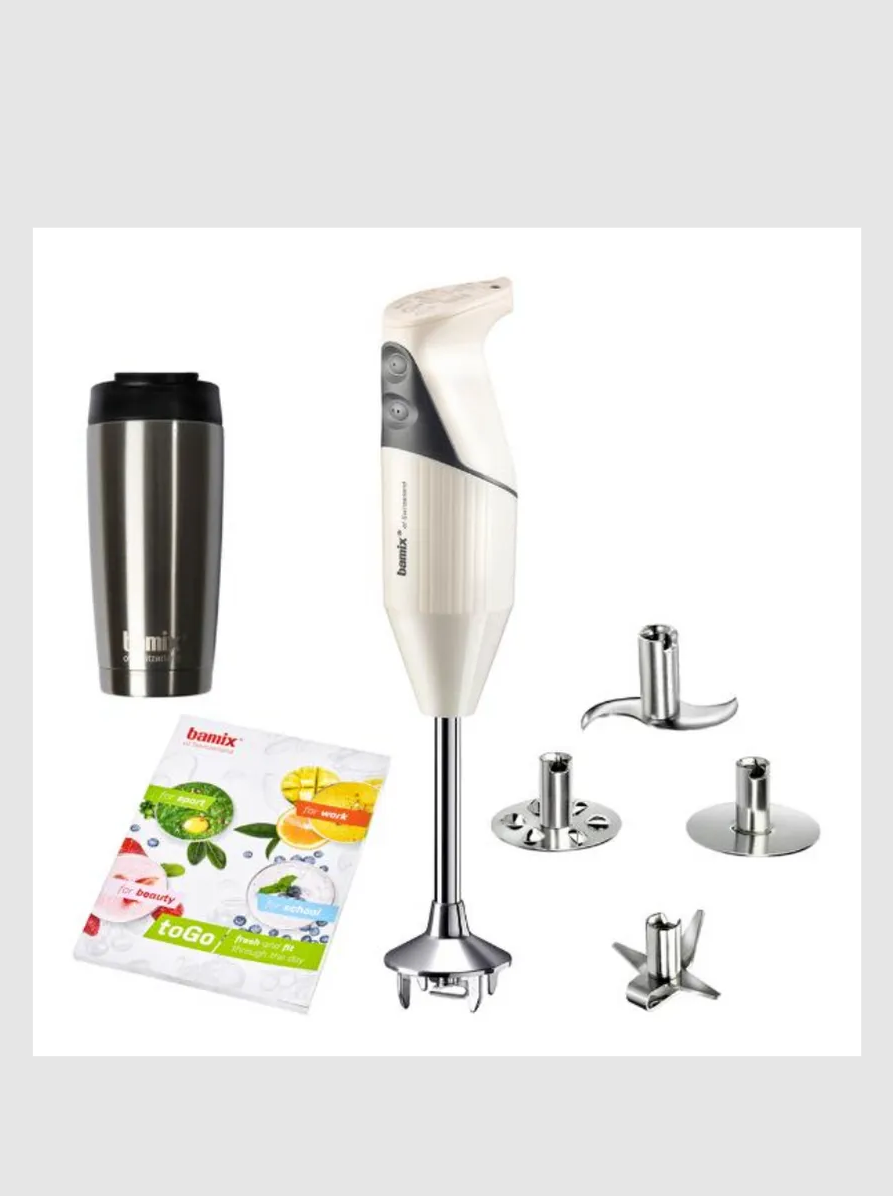 Блендер BAMIX M200 ToGo cream - фото 3