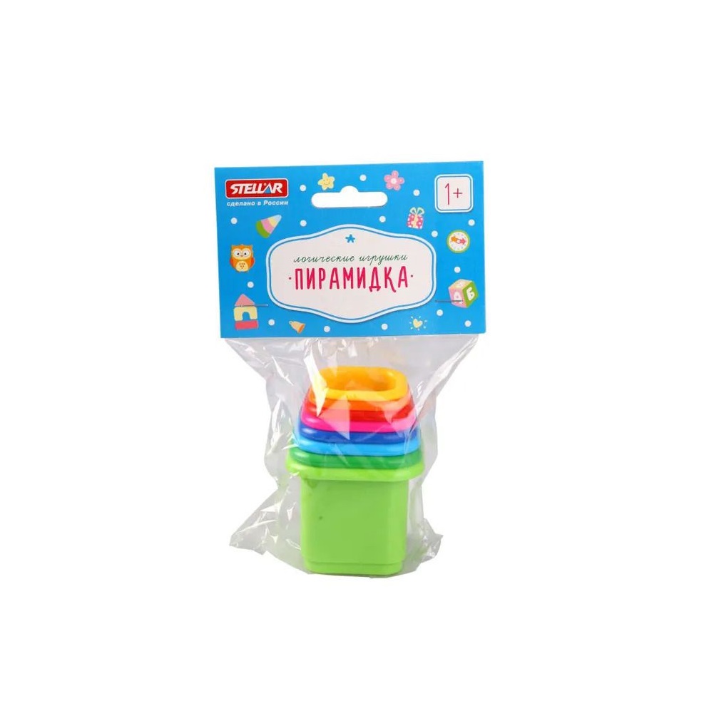 Игрушка Стеллар пирамидка Занимательная - фото 13