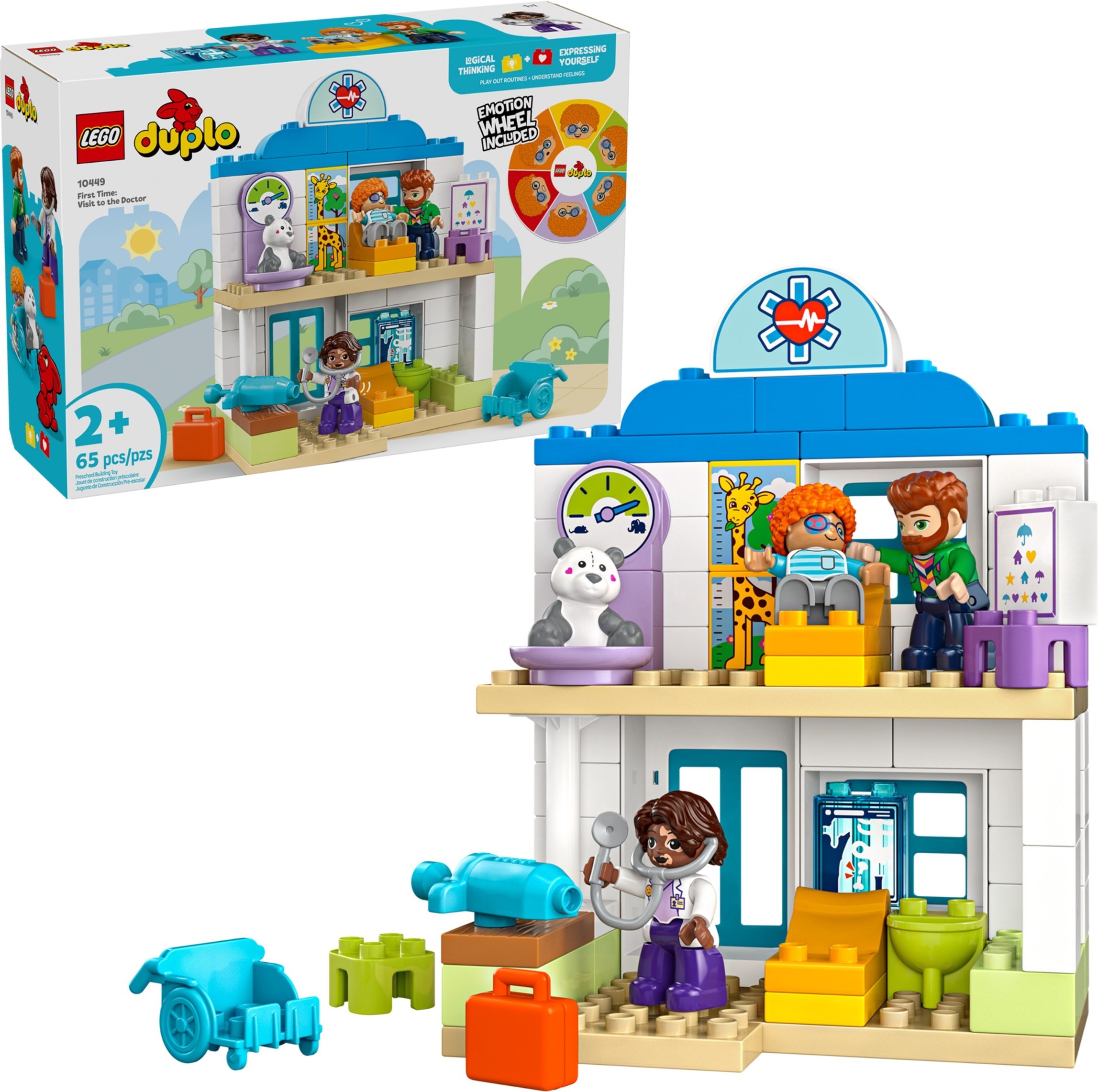 Конструктор LEGO DUPLO 10449 65 дет. - фото 2