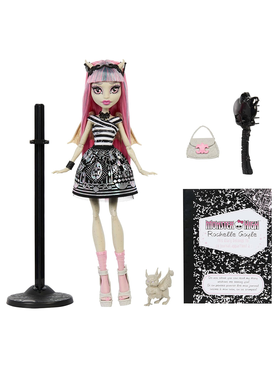 Кукла модельная Monster High Creeproduction JHK57 Рошель высота 27 см JHK57 - фото 6