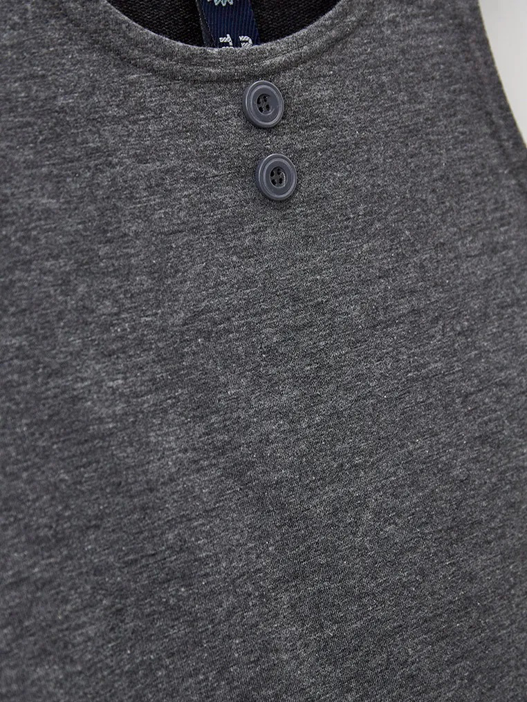 Сарафан АЙАС 16-02-22/серый - фото 3