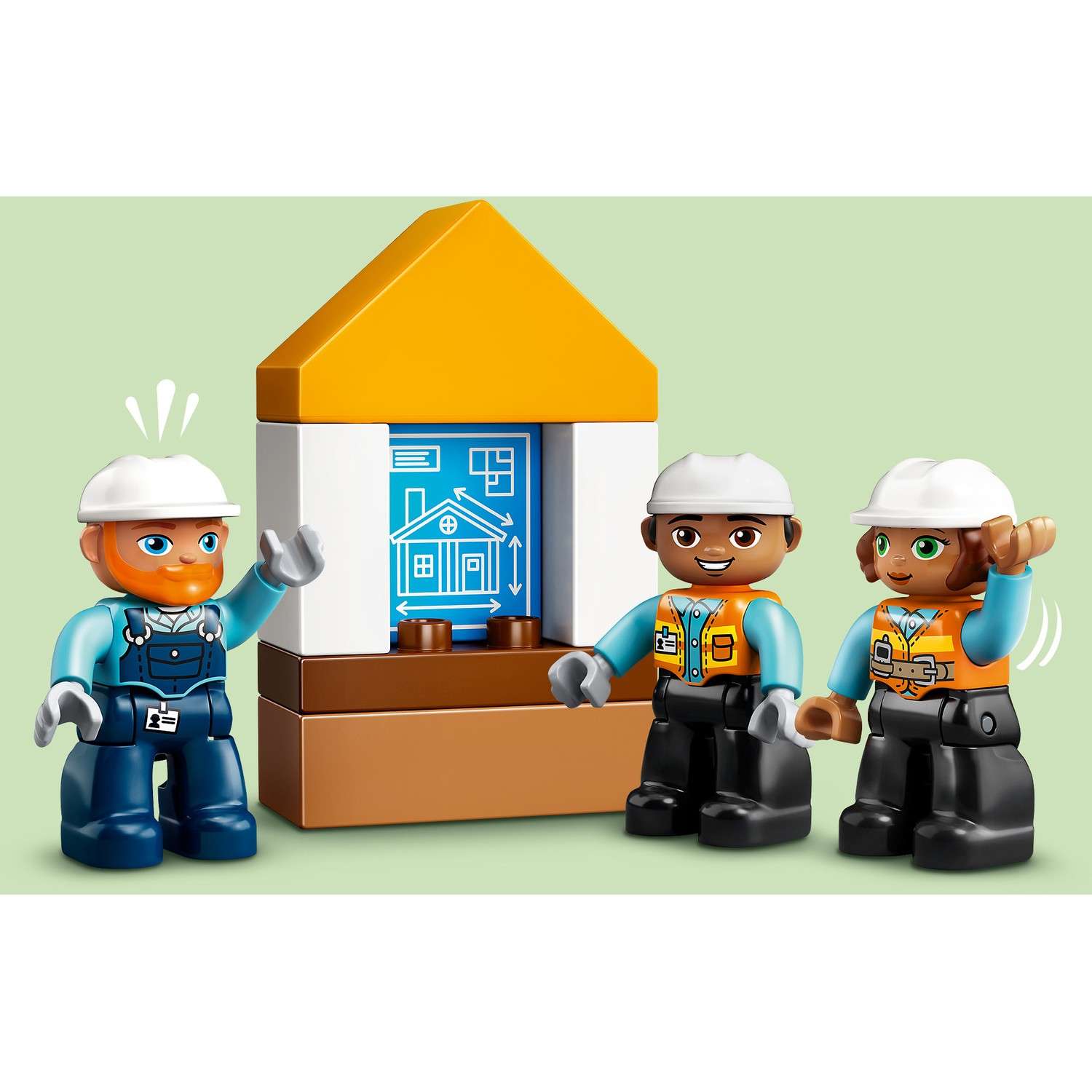 Конструктор LEGO DUPLO Шаровой таран блочный - фото 13