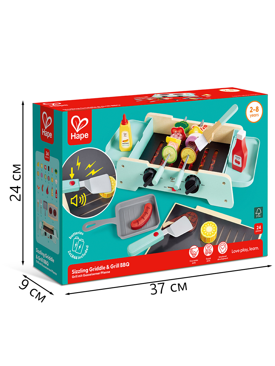 Игрушка Hape посуда, продукты, плита - фото 11