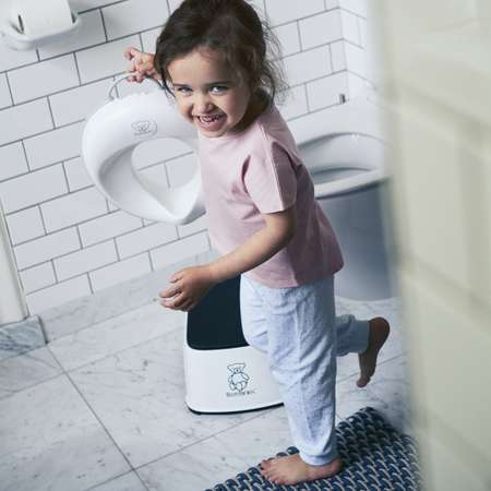 Сидение для унитаза BabyBjorn Белый-Серый