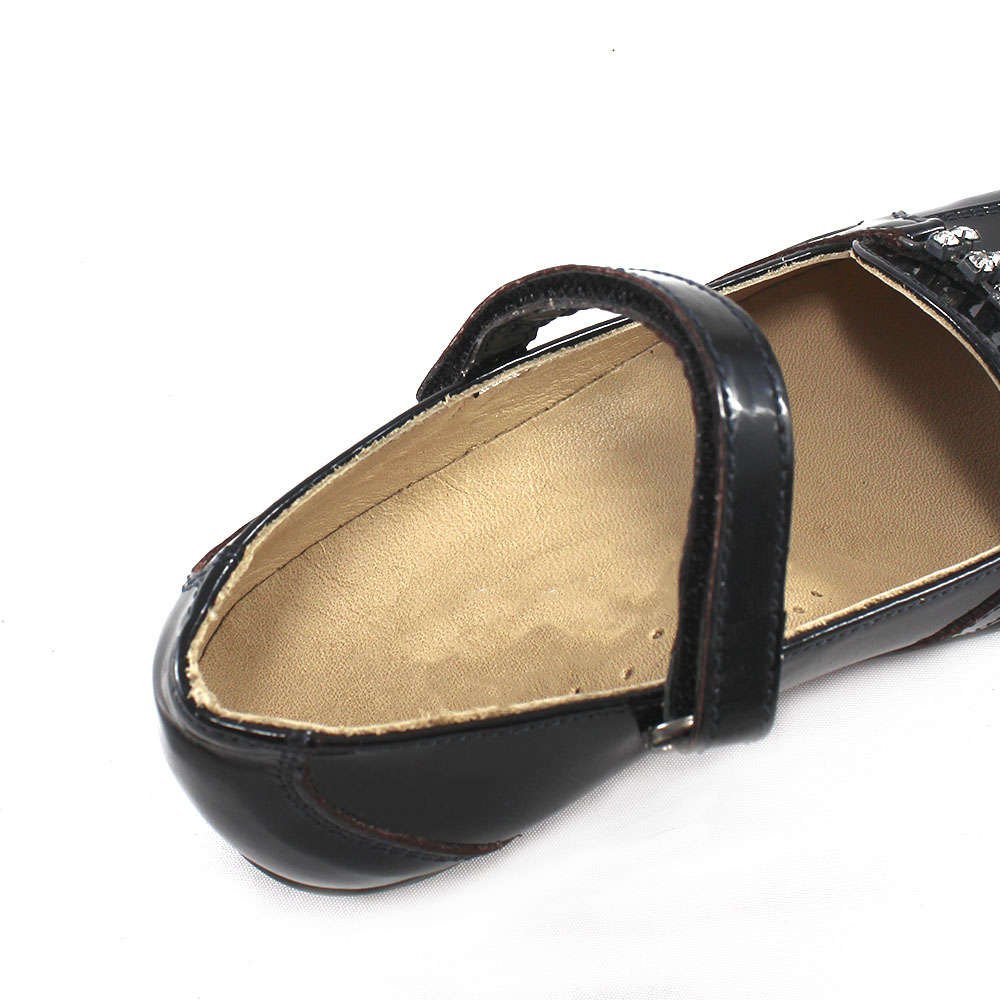 Туфли Ascenzi 916-130-СВ Ascenzi Туфли для девочки,черный лак - фото 4